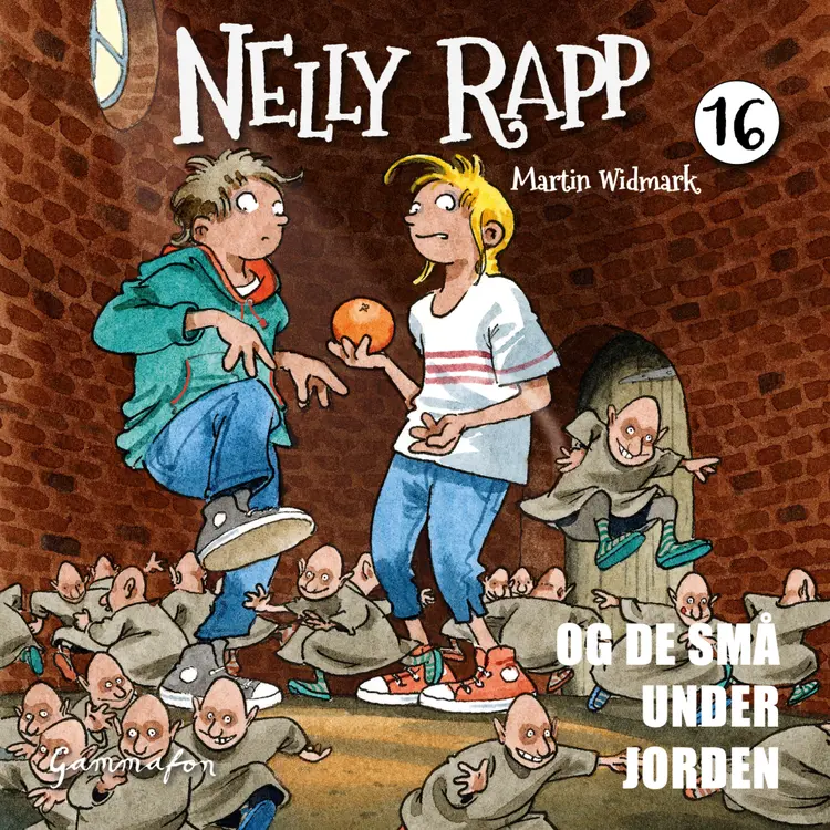 Omslag Nelly Rapp - De små under jorden av Martin Widmark (Lydbok)