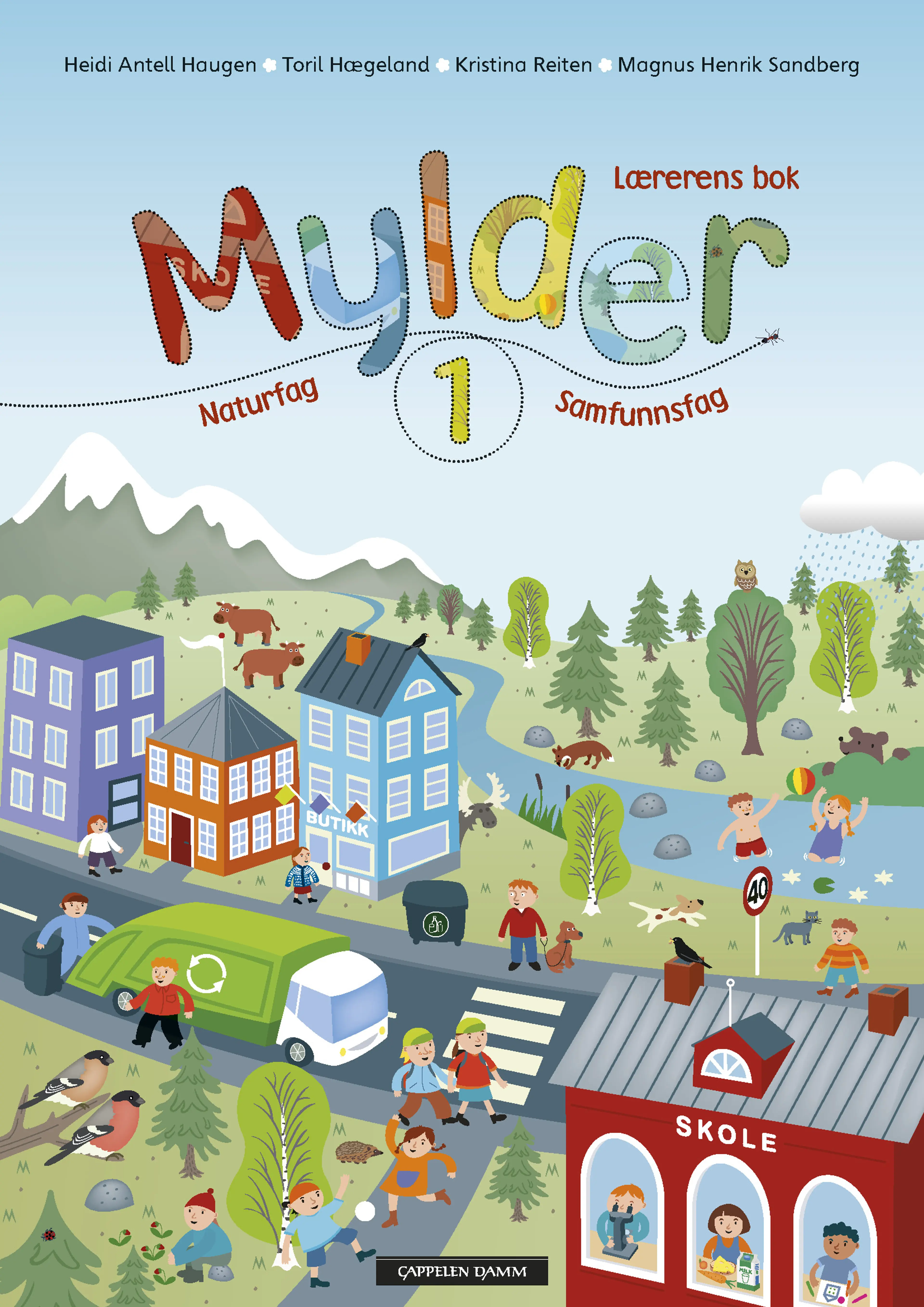 Omslag Mylder 1 Lærerens bok av Heidi Antell Haugen, Toril Hægeland, Anna Kristina E Reiten og Magnus Henrik Sandberg (Ukjent)