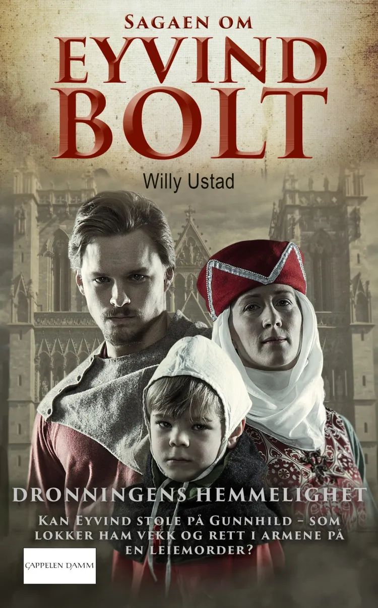 Omslag Dronningens hemmelighet av Willy Ustad (Heftet)