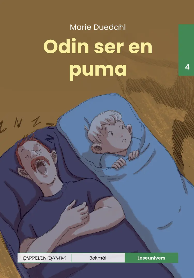 Omslag Leseunivers 4: Odin ser en puma av Marie Duedahl (Innbundet)