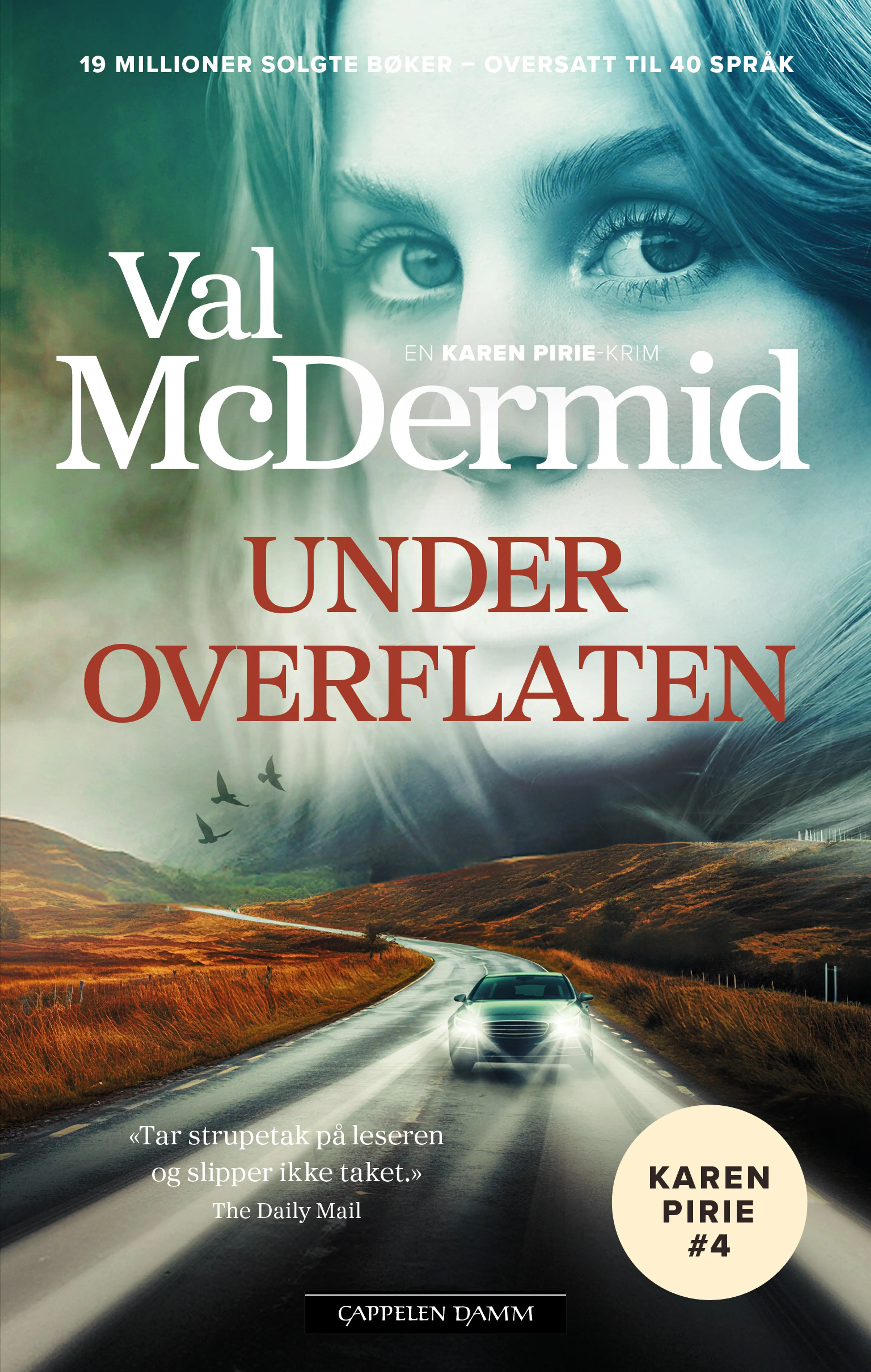 Omslag Under overflaten av Val McDermid (Heftet)