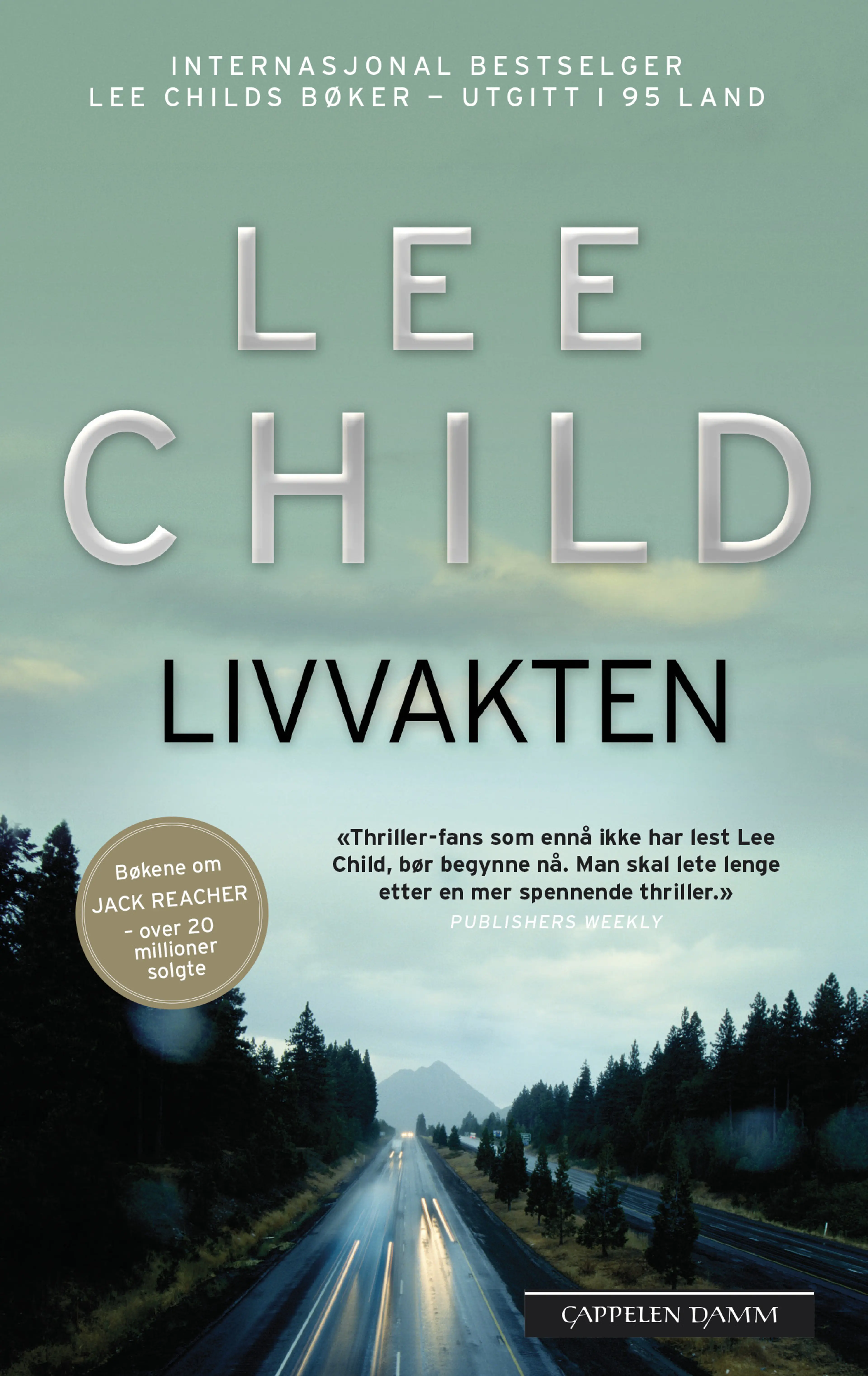 Omslag Livvakten av Lee Child (Heftet)