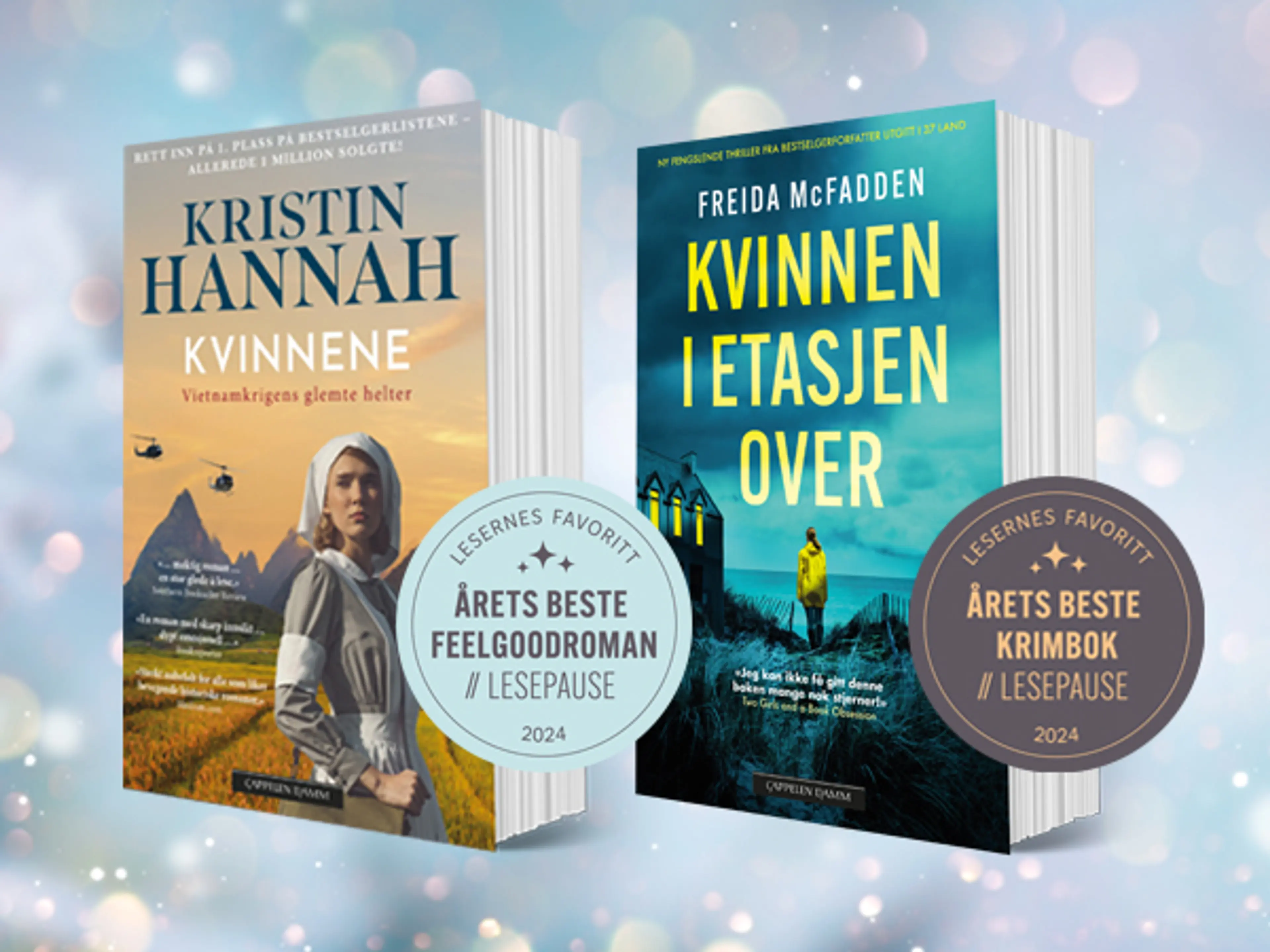 Bøkene Kvinnene og Kvinnen i etasjen over