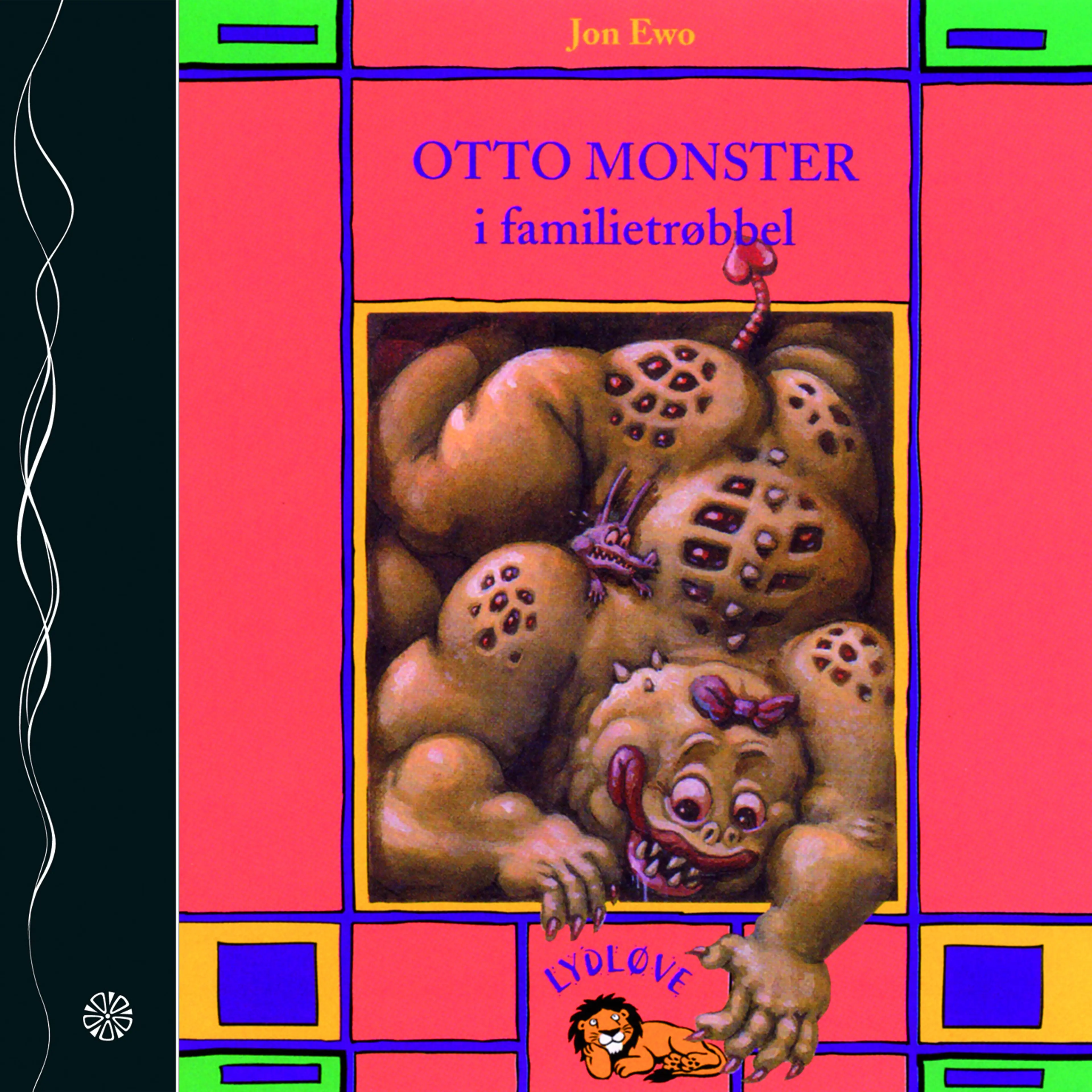 Omslag Otto Monster i familietrøbbel av Jon Ewo (Lydbok)