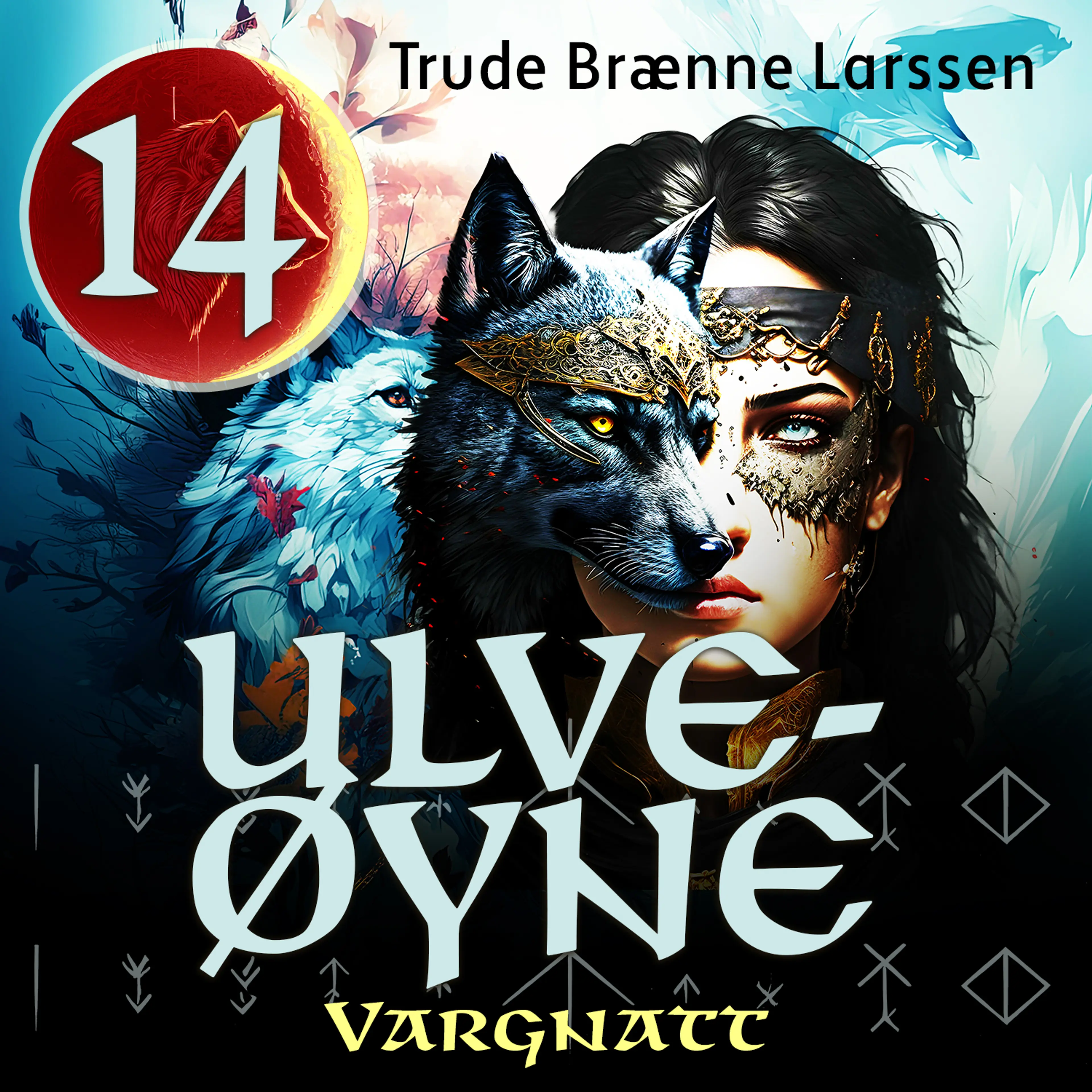Omslag Vargnatt av Trude Brænne Larssen (Lydbok)