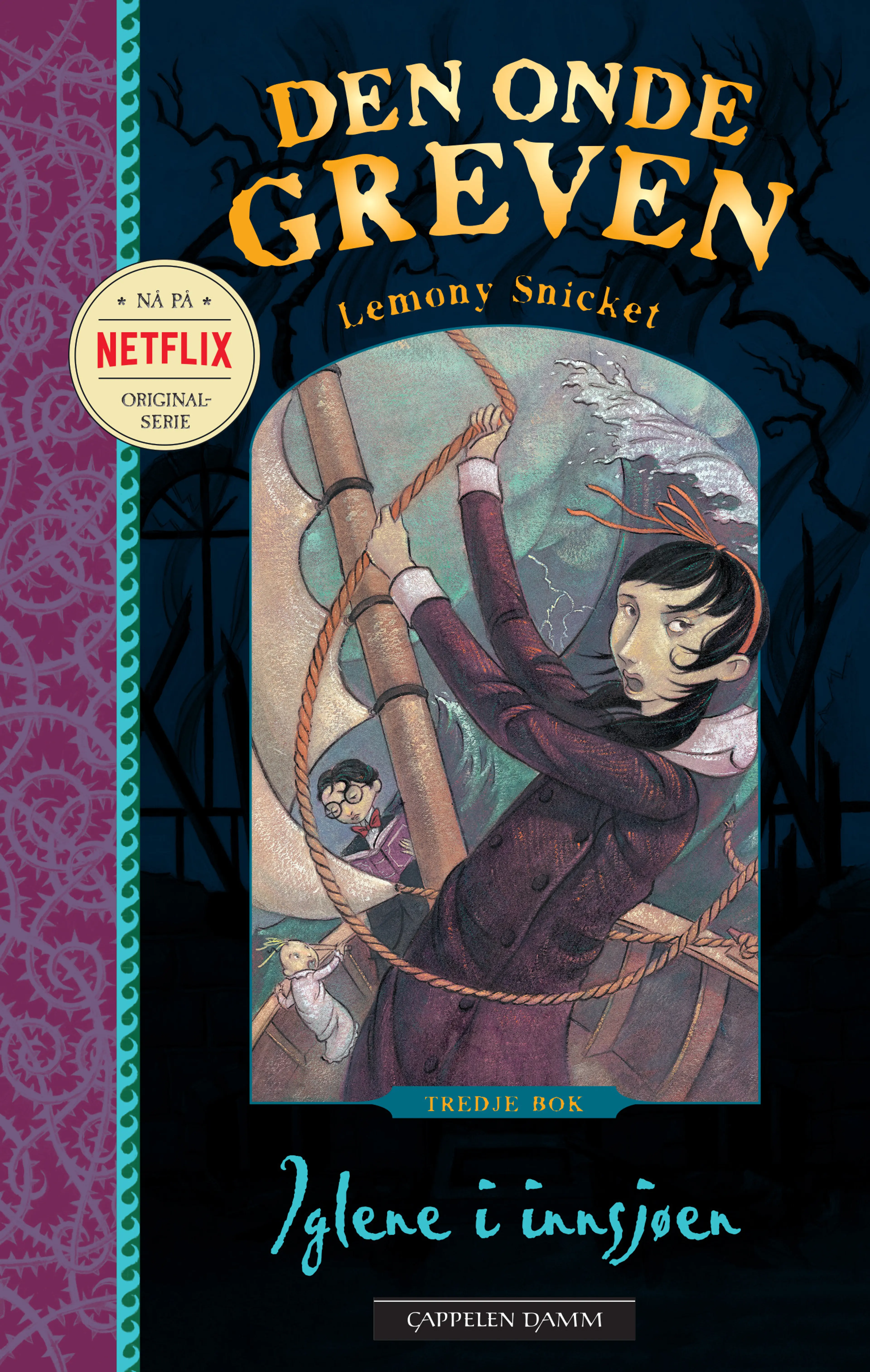 Omslag Iglene i innsjøen av Lemony Snicket (Ebok)