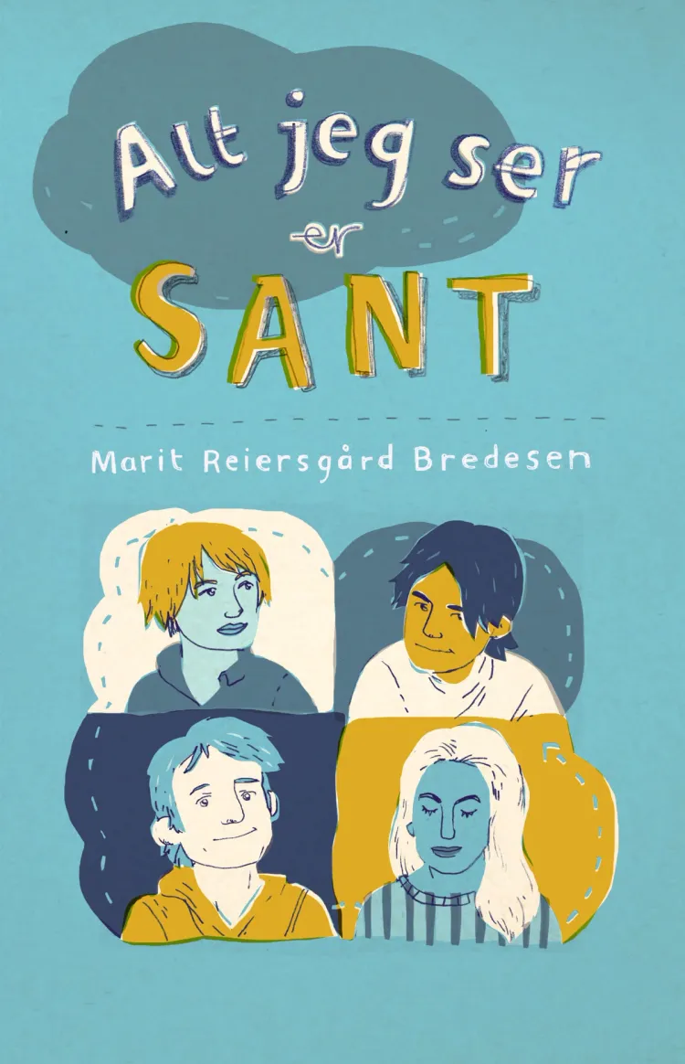 Omslag Alt jeg ser er sant av Marit Reiersgård Bredesen (Innbundet)