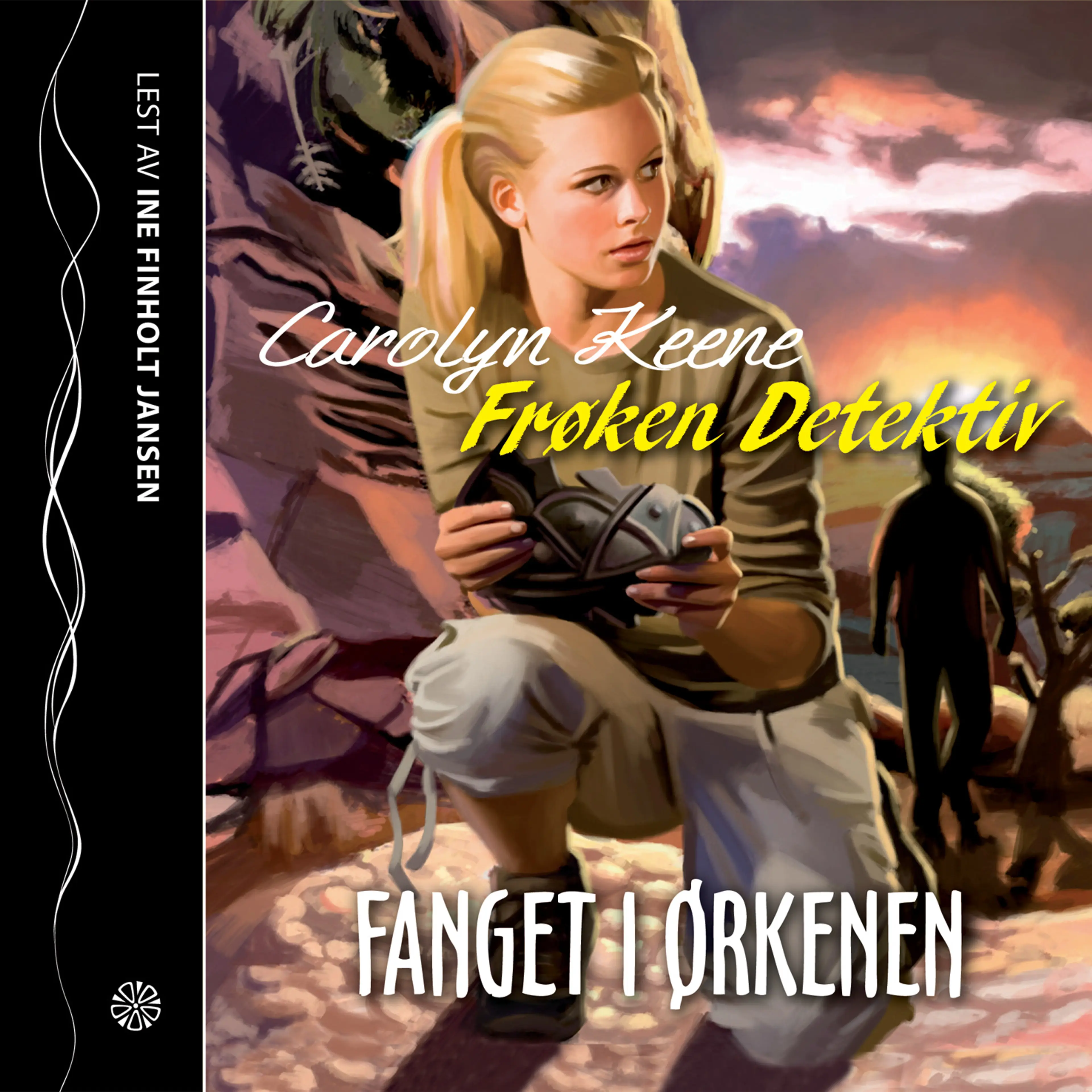 Omslag Frøken Detektiv: Fanget i ørkenen av Carolyn Keene (Lydbok)