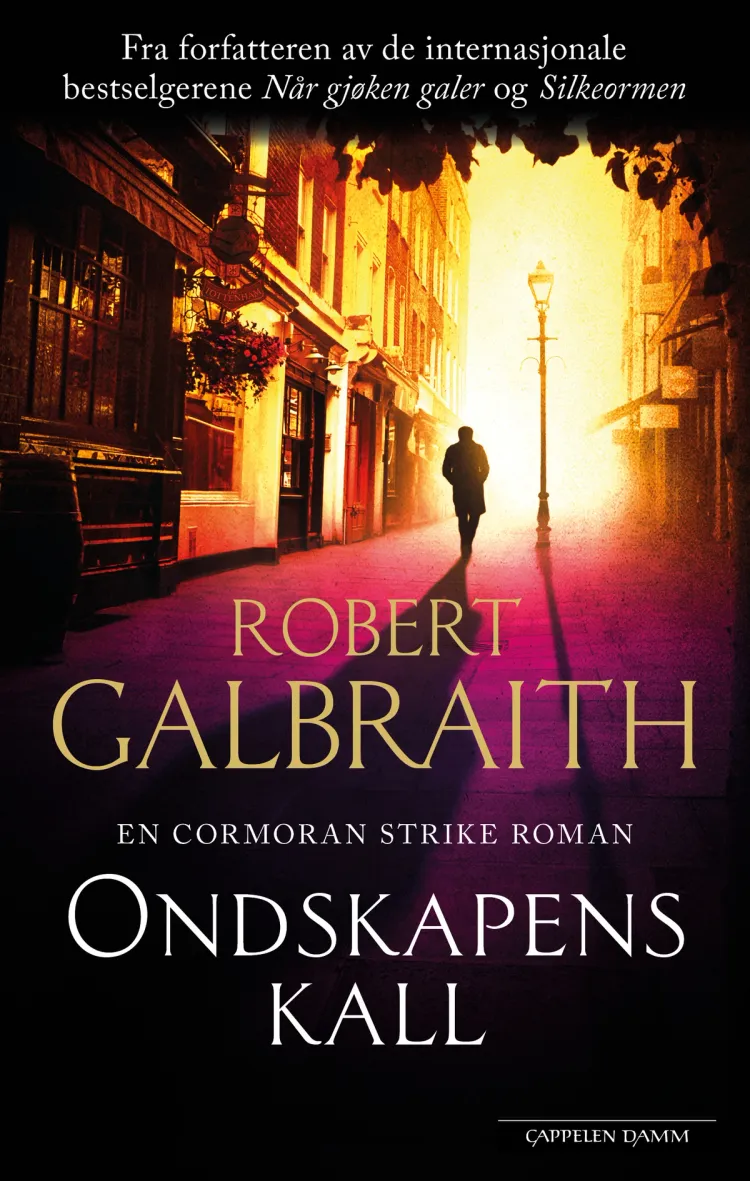 Omslag Ondskapens kall av Robert Galbraith (Innbundet)