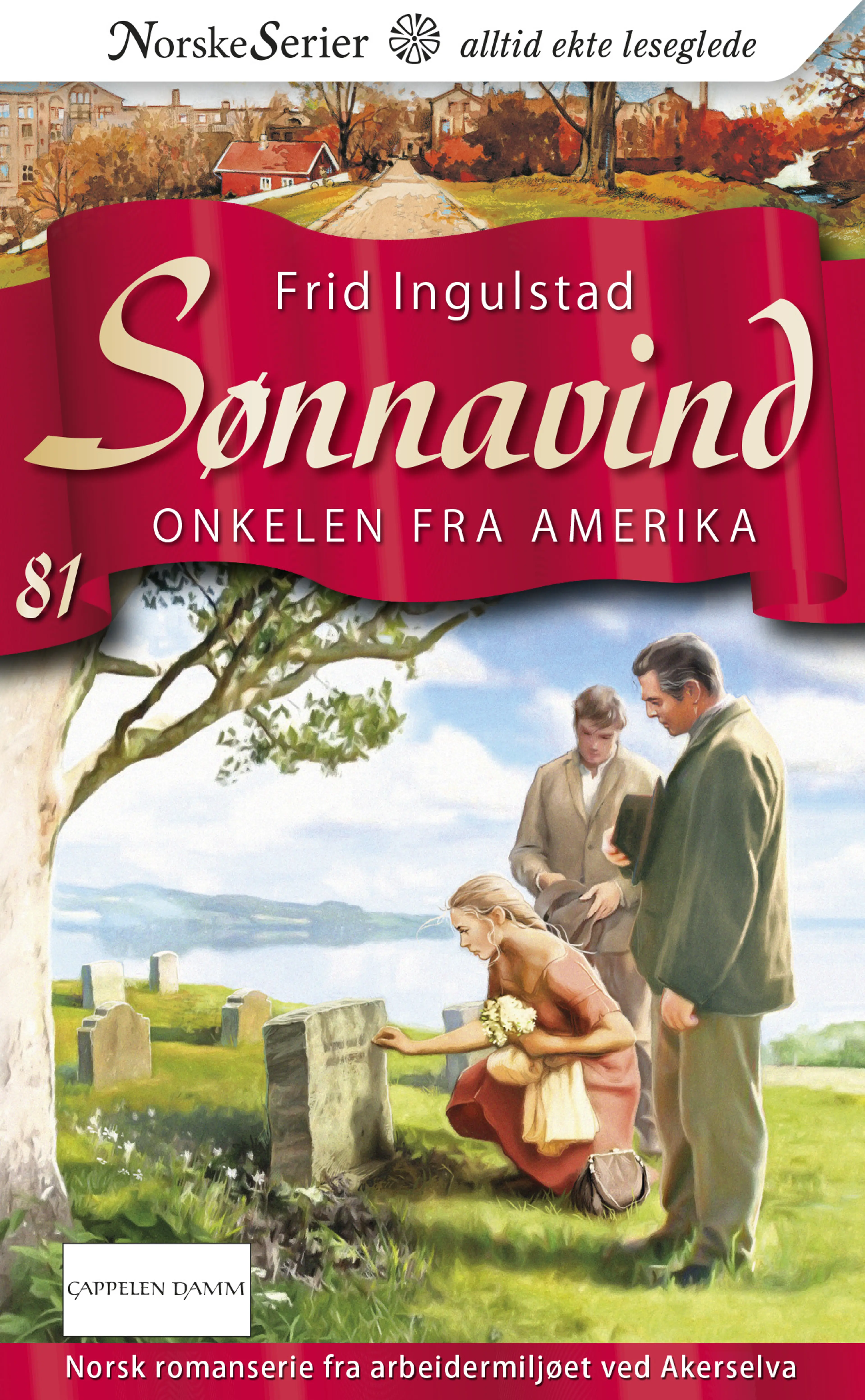 Omslag Onkelen fra Amerika av Frid Ingulstad (Ebok)