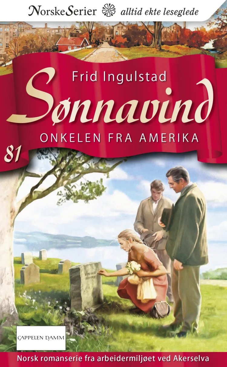 Omslag Onkelen fra Amerika av Frid Ingulstad (Ebok)