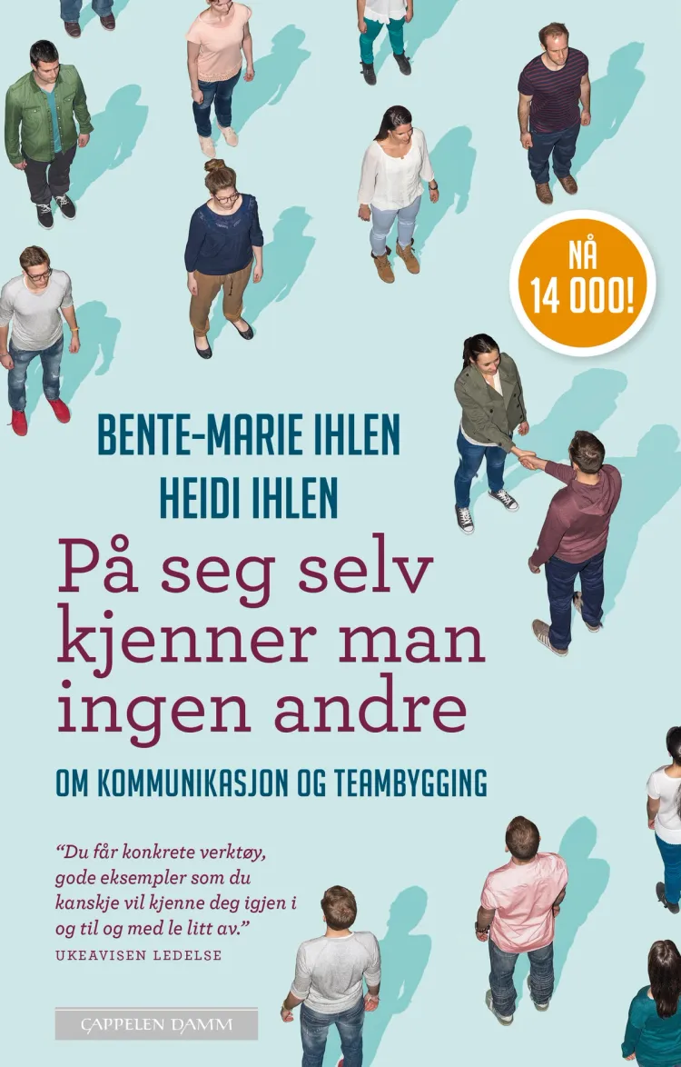 Omslag På seg selv kjenner man ingen andre av Ihlen, Bente-Marie / Ihlen, Heidi (Ebok)