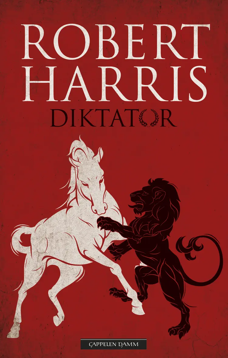 Omslag Diktator av Robert Harris (Innbundet)