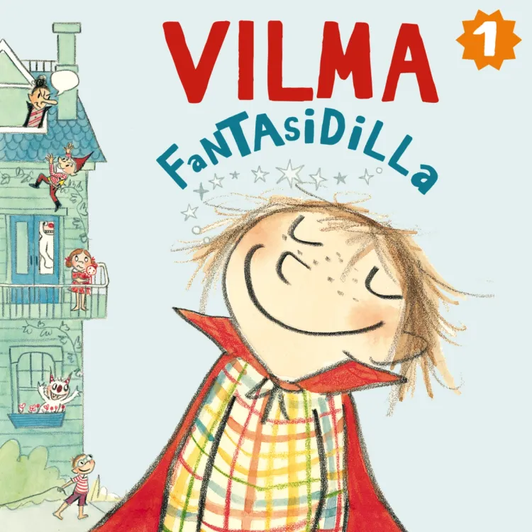 Omslag Vilma fantasidilla av Abby Hanlon (Lydbok)