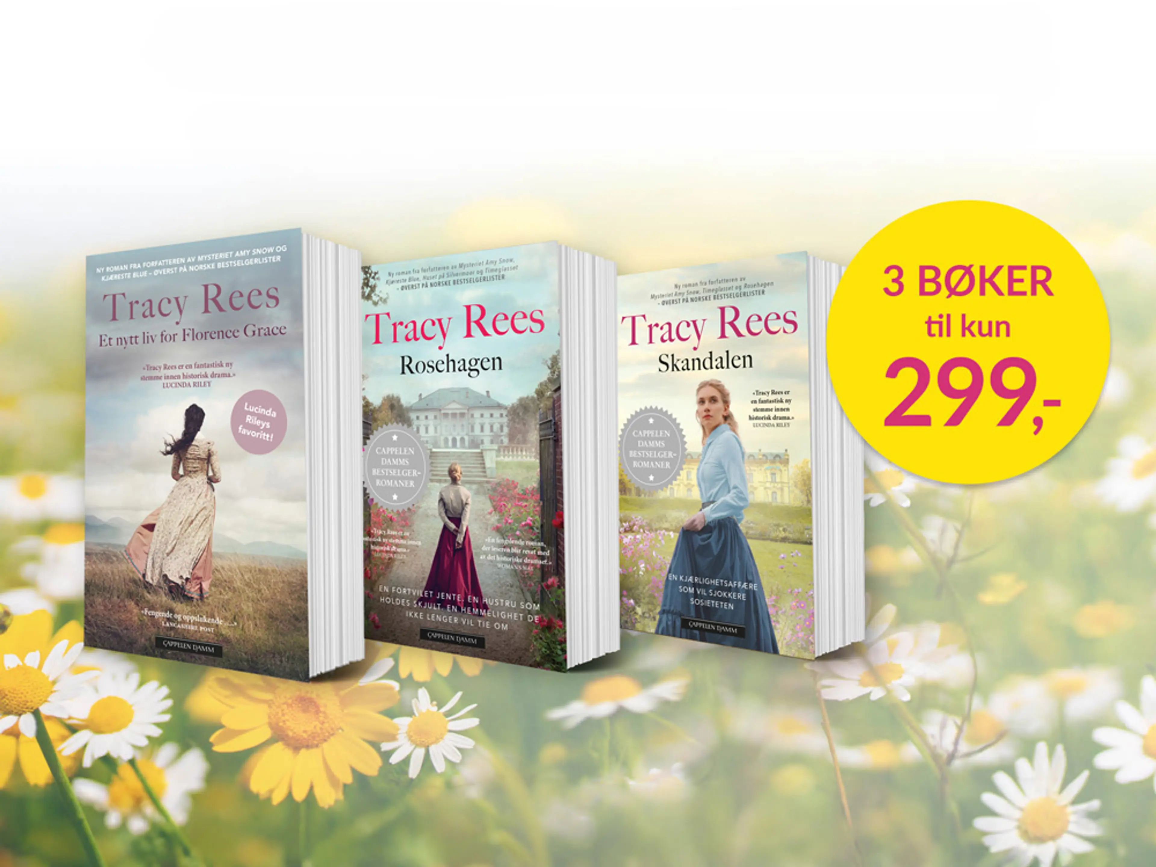 3 bøker av Tracy Rees