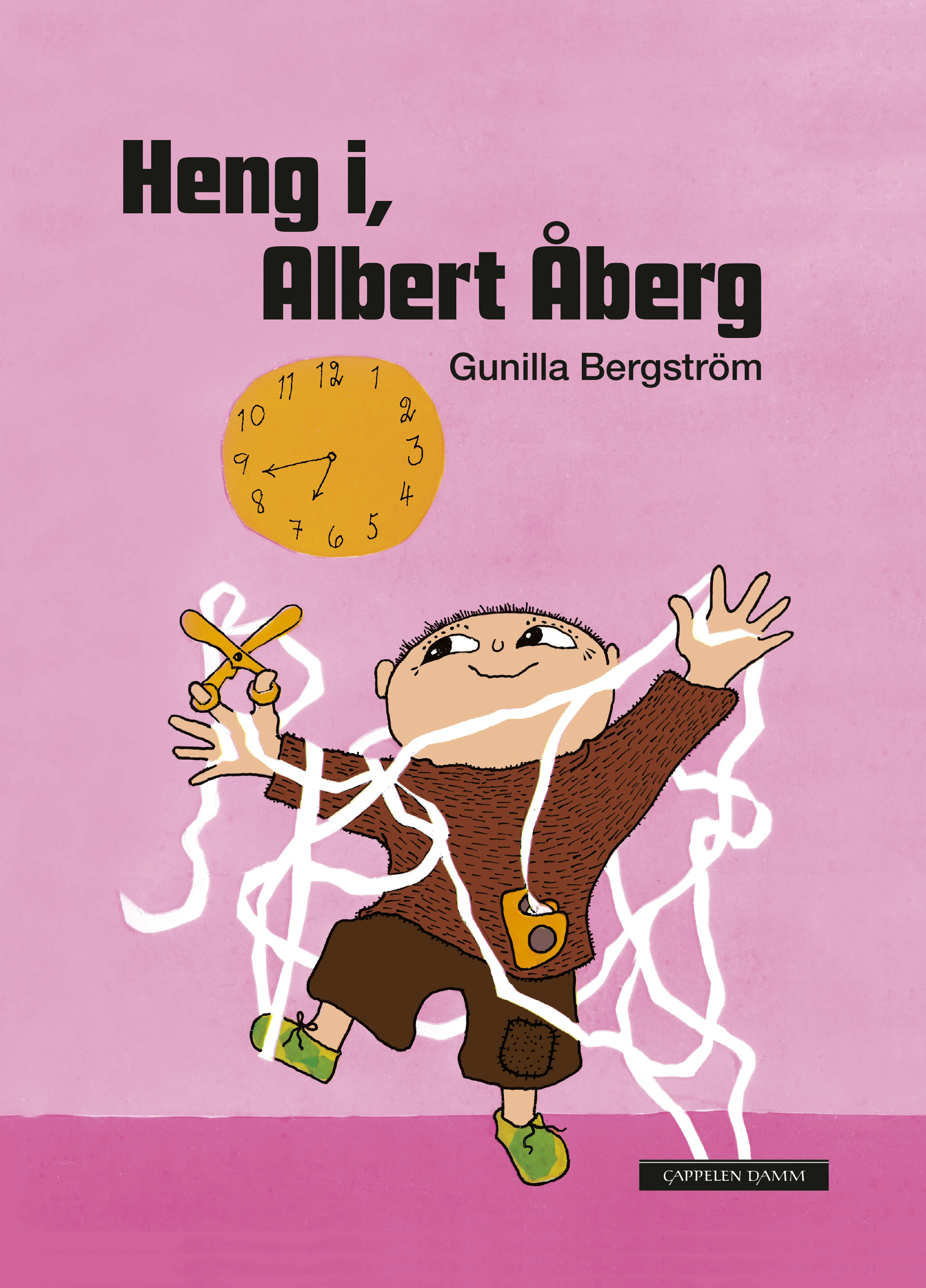 Omslag Heng i, Albert Åberg av Gunilla Bergström (Innbundet)