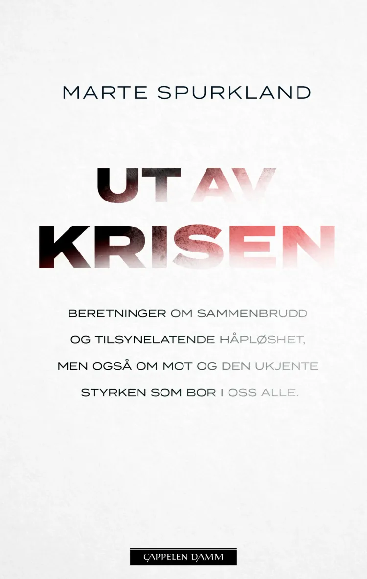 Omslag Ut av krisen av Marte Spurkland (Ebok)