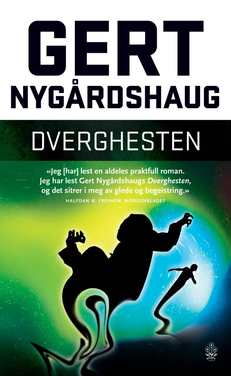 Omslag Dverghesten av Gert Nygårdshaug (Ebok)