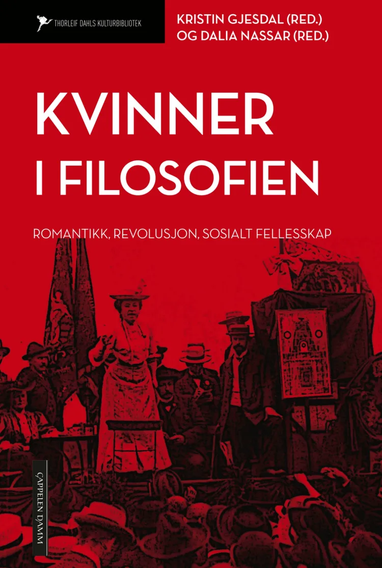 Omslag Kvinner i filosofien av Kristin Gjesdal (red.) og Dalia Nassar (red.) (Ebok)