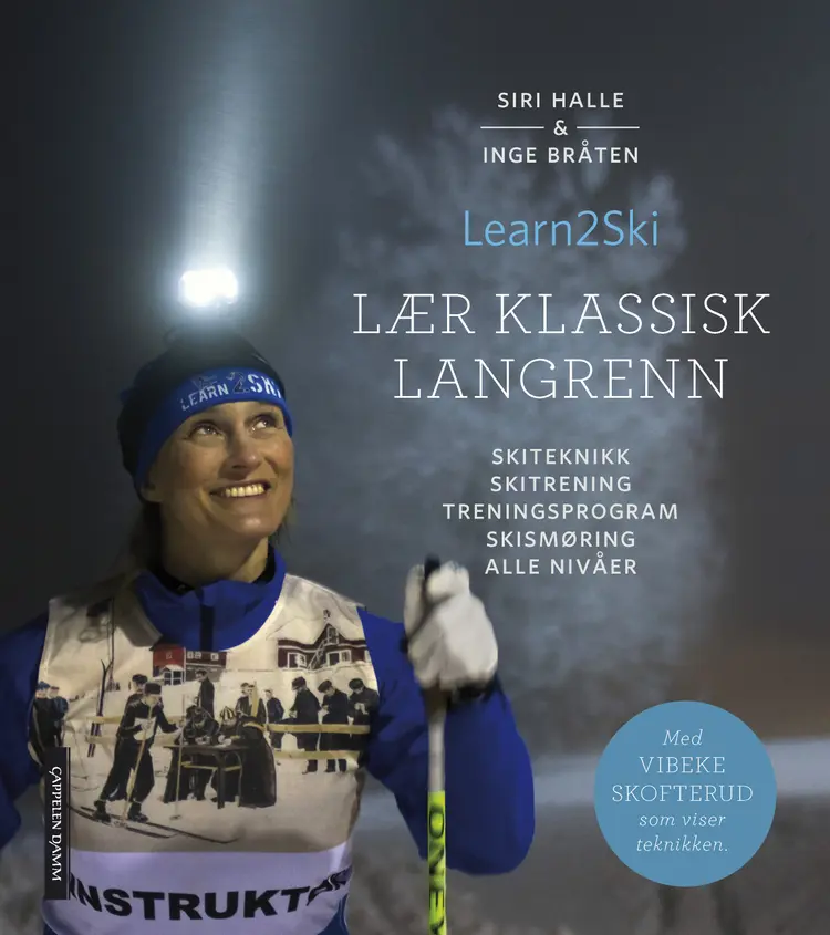 Omslag Lær klassisk langrenn av Siri Halle (Innbundet)