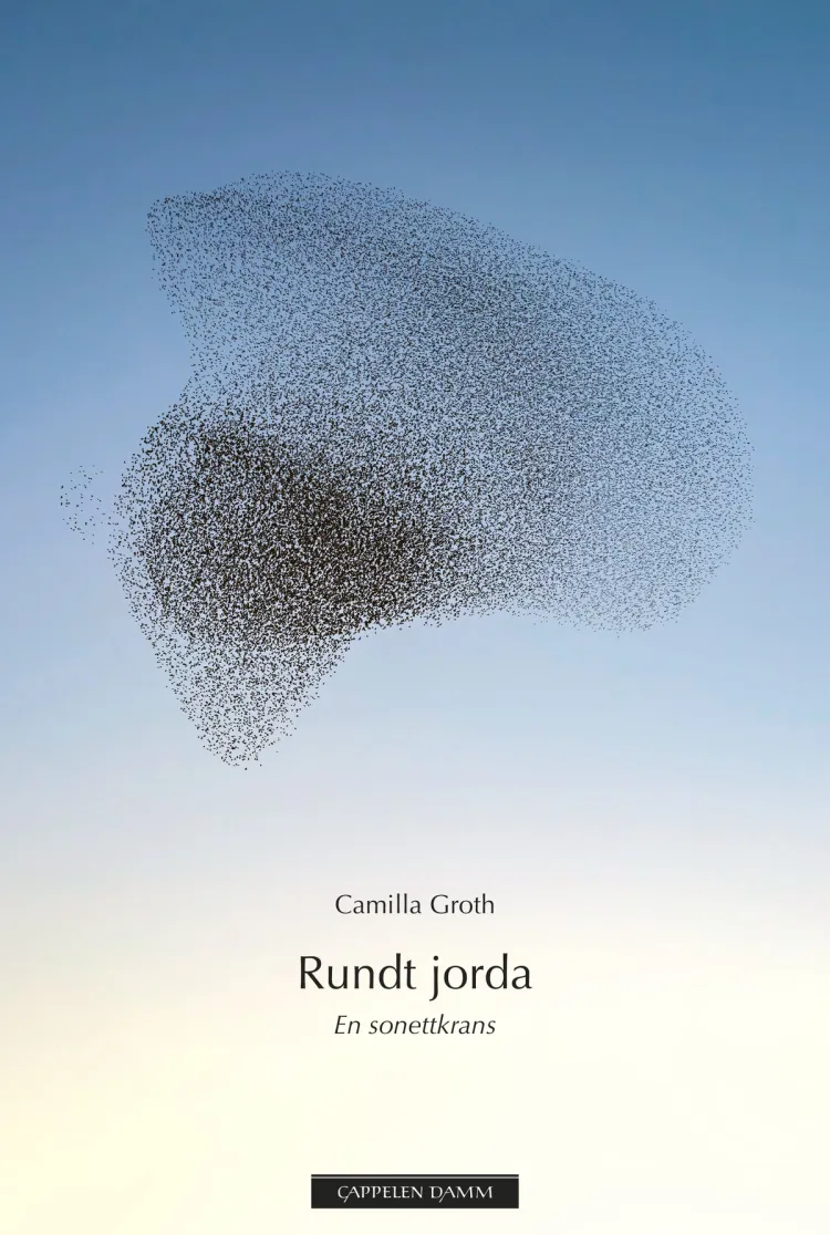 Omslag Rundt jorda av Camilla Groth (Innbundet)