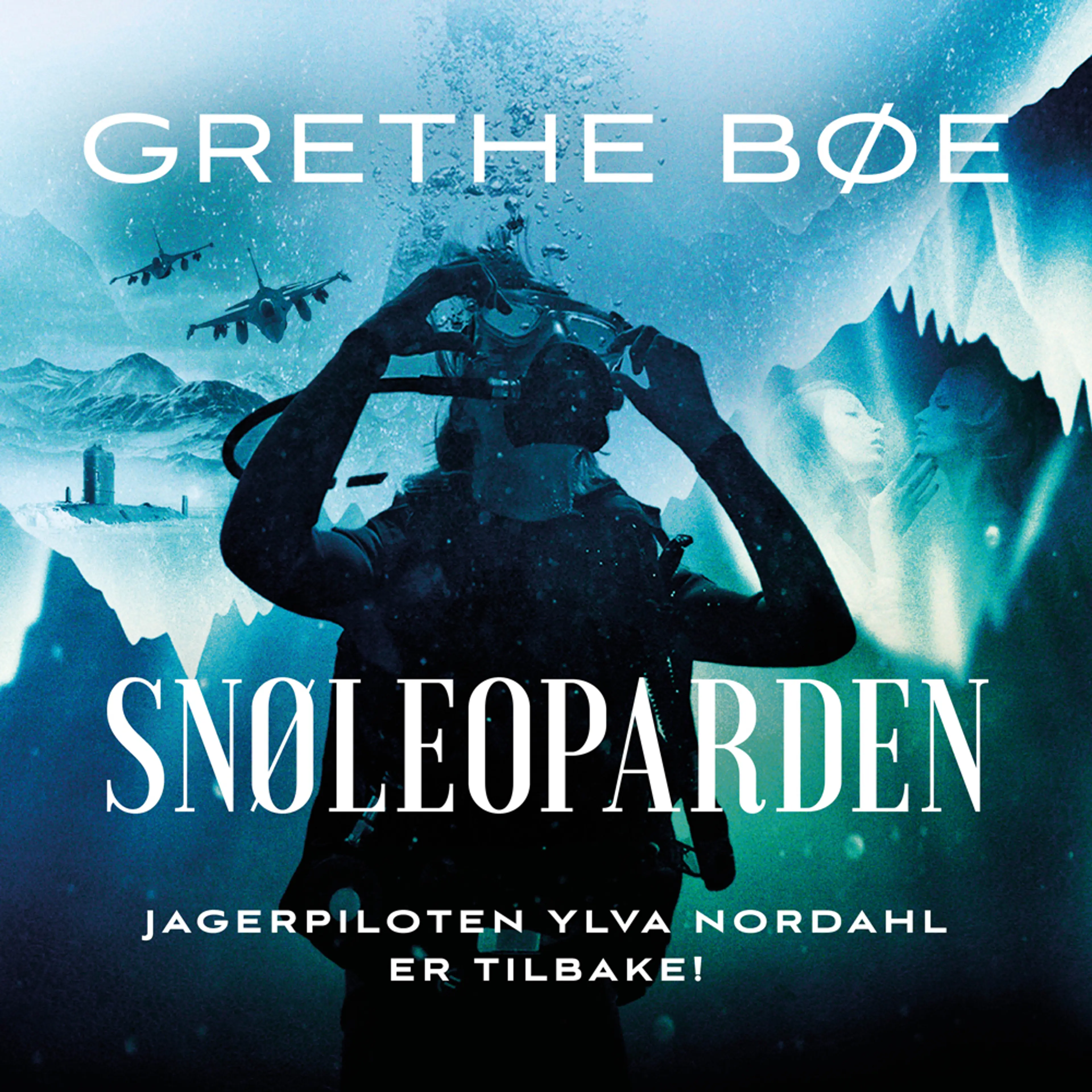 Omslag Snøleoparden av Grethe Bøe (Lydbok)