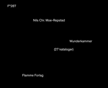 Omslag Wunderkammer av Nils Christian Moe-Repstad (Innbundet)