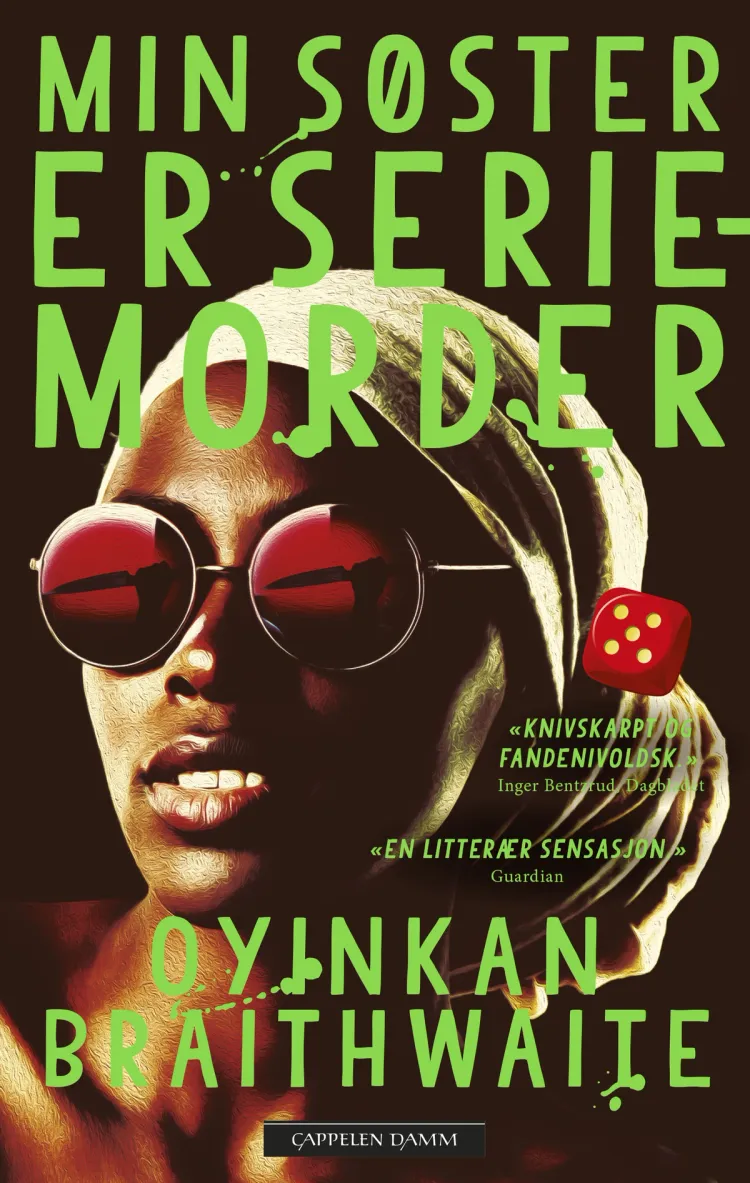 Omslag Min søster er seriemorder av Oyinkan Braithwaite (Ebok)