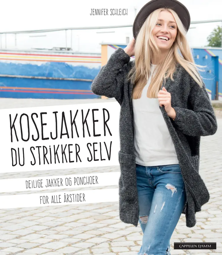 Omslag Kosejakker du strikker selv av Jennifer Schleich (Innbundet)