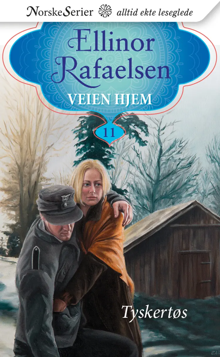 Omslag Tyskertøs av Ellinor Rafaelsen (Ebok)