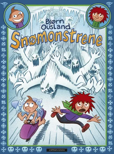 Omslag Snømonstrene av Bjørn Ousland (Innbundet)
