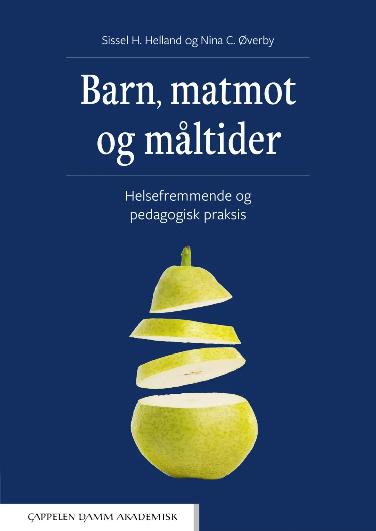 Omslag Barn, matmot og måltider av Sissel H. Helland og Nina C. Øverby (Heftet)