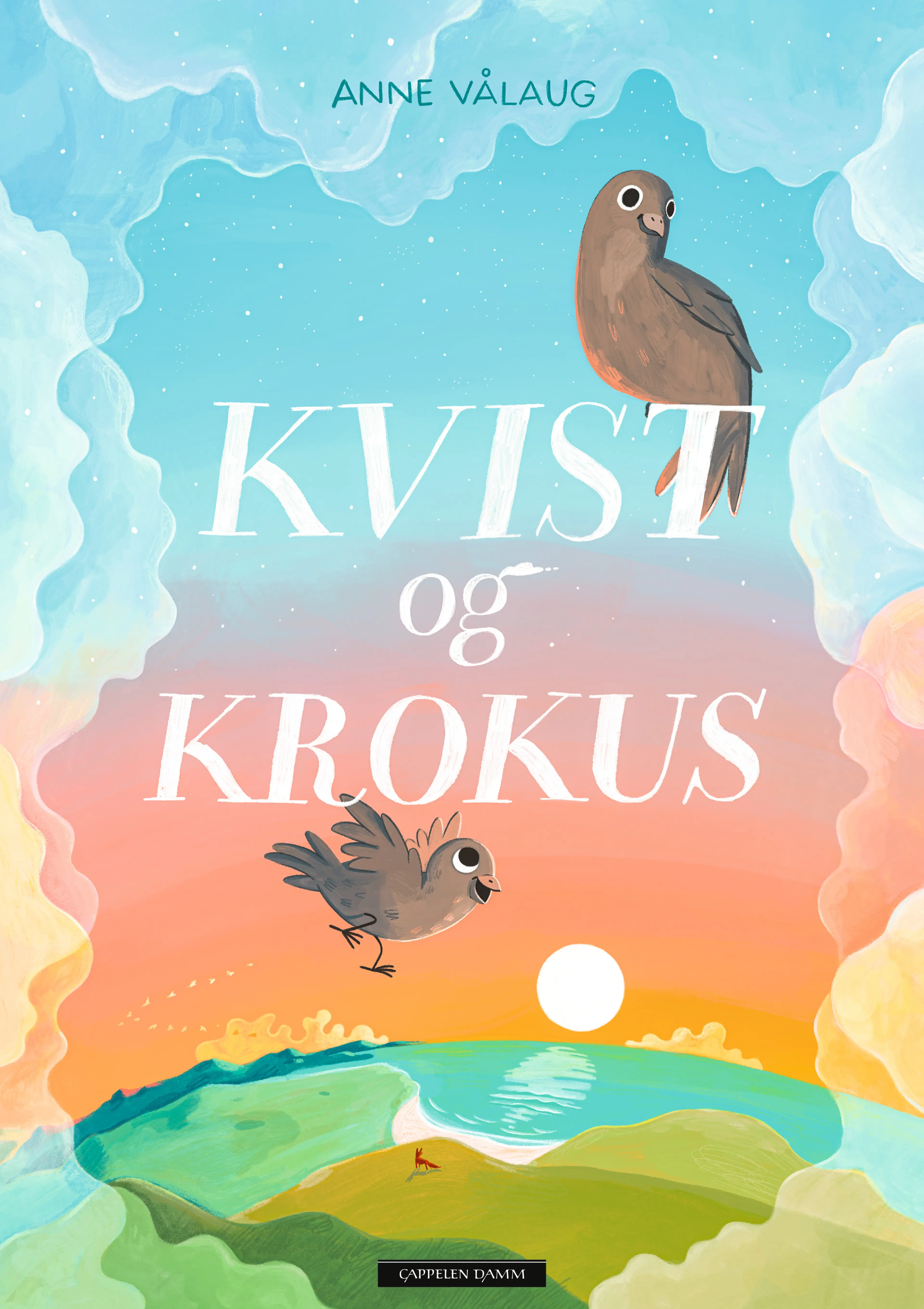 Omslag Kvist og Krokus av Anne Vålaug (Innbundet)