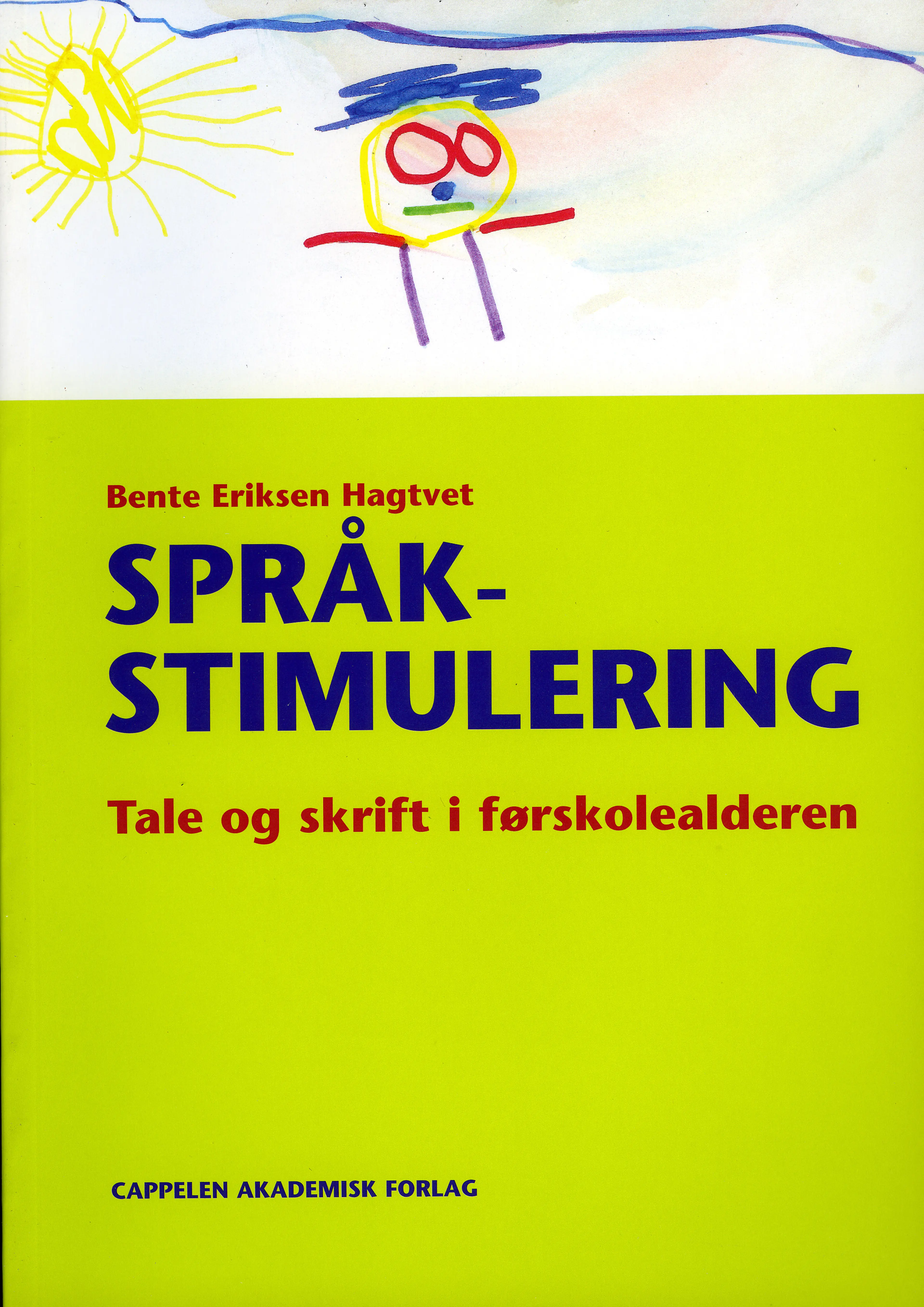Omslag Språkstimulering av Bente E. Hagtvet (Heftet)