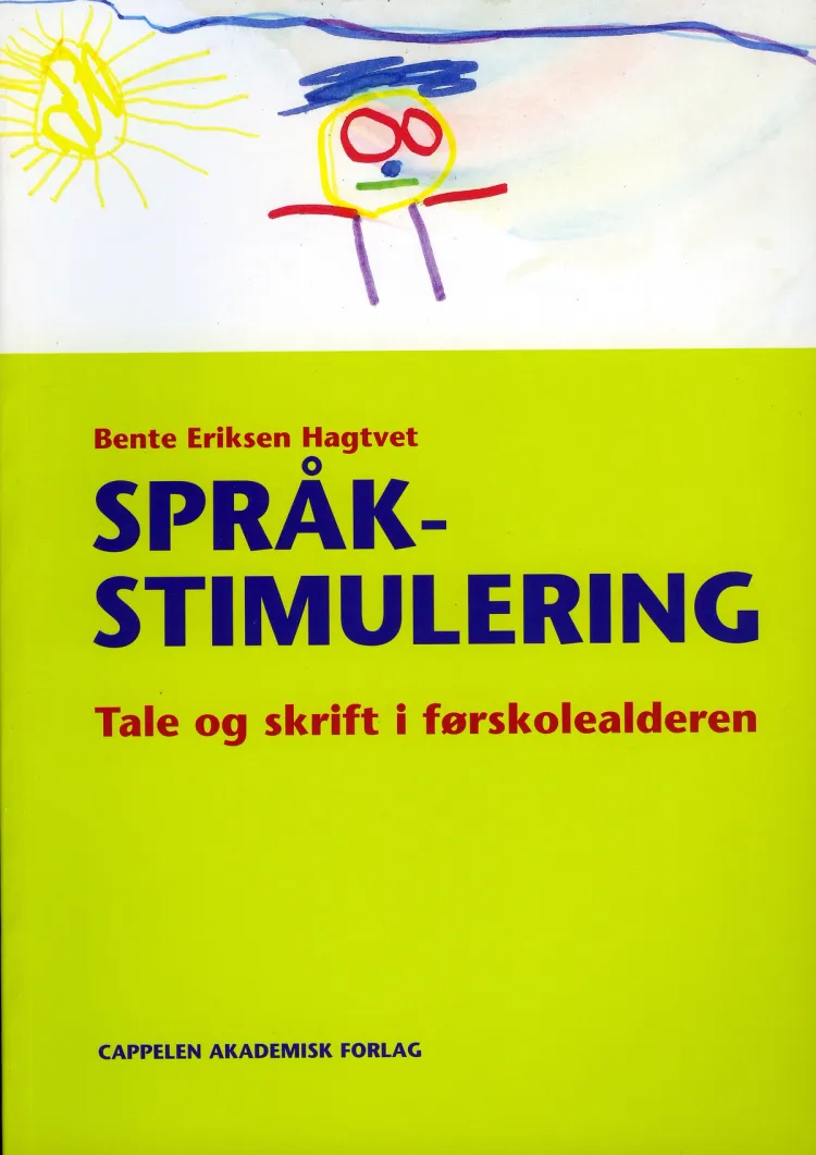 Omslag Språkstimulering av Bente E. Hagtvet (Heftet)