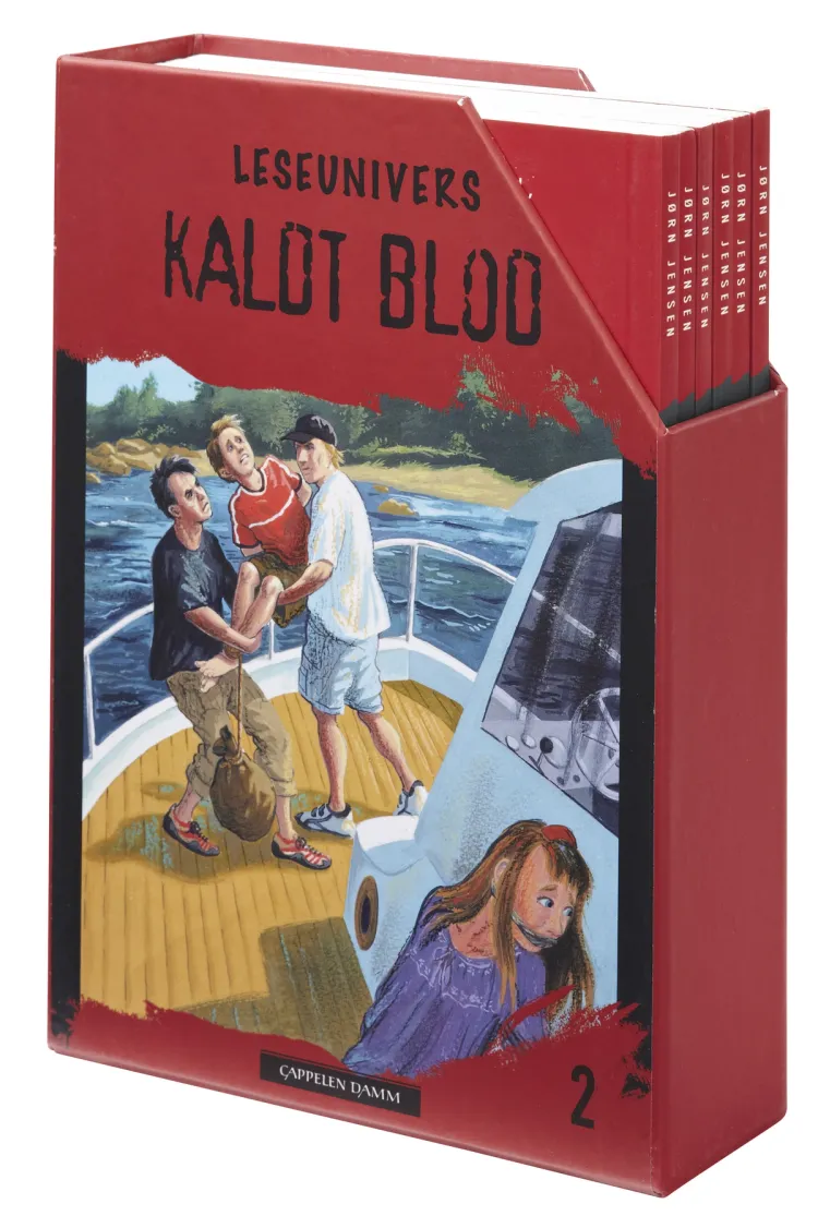 Omslag Kaldt blod 7-12 i kassett av Jørn Jensen (Ukjent)