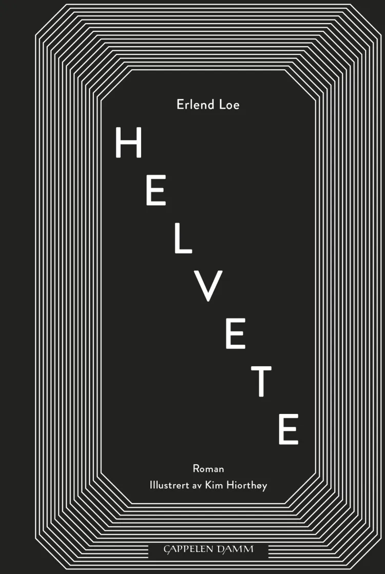 Omslag Helvete av Erlend Loe (Innbundet)