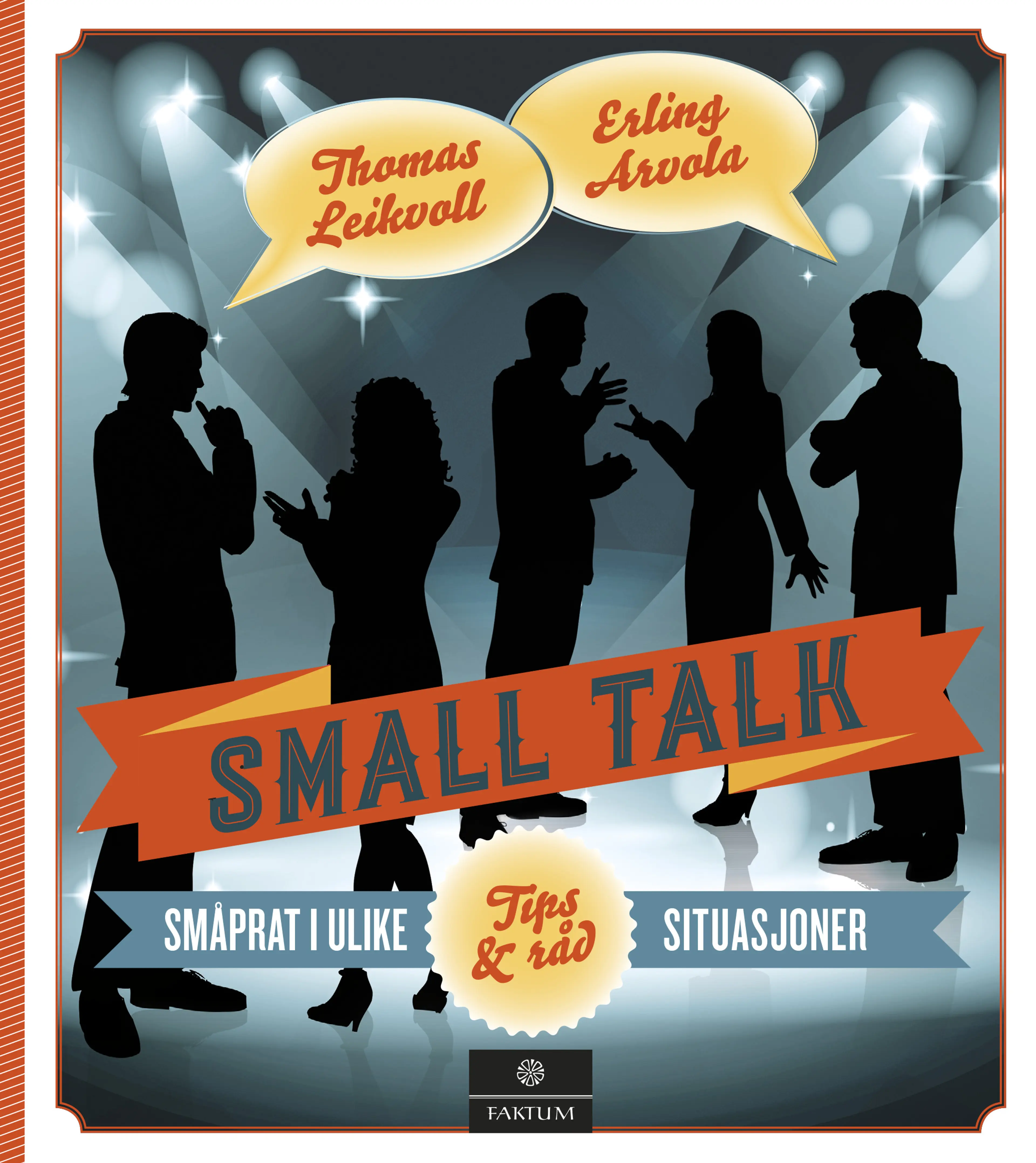 Omslag Small talk av Thomas Leikvoll og Erling Arvola (Heftet)