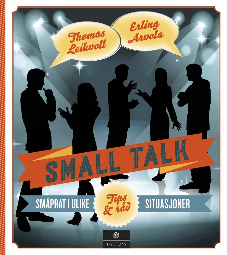 Omslag Small talk av Thomas Leikvoll og Erling Arvola (Heftet)