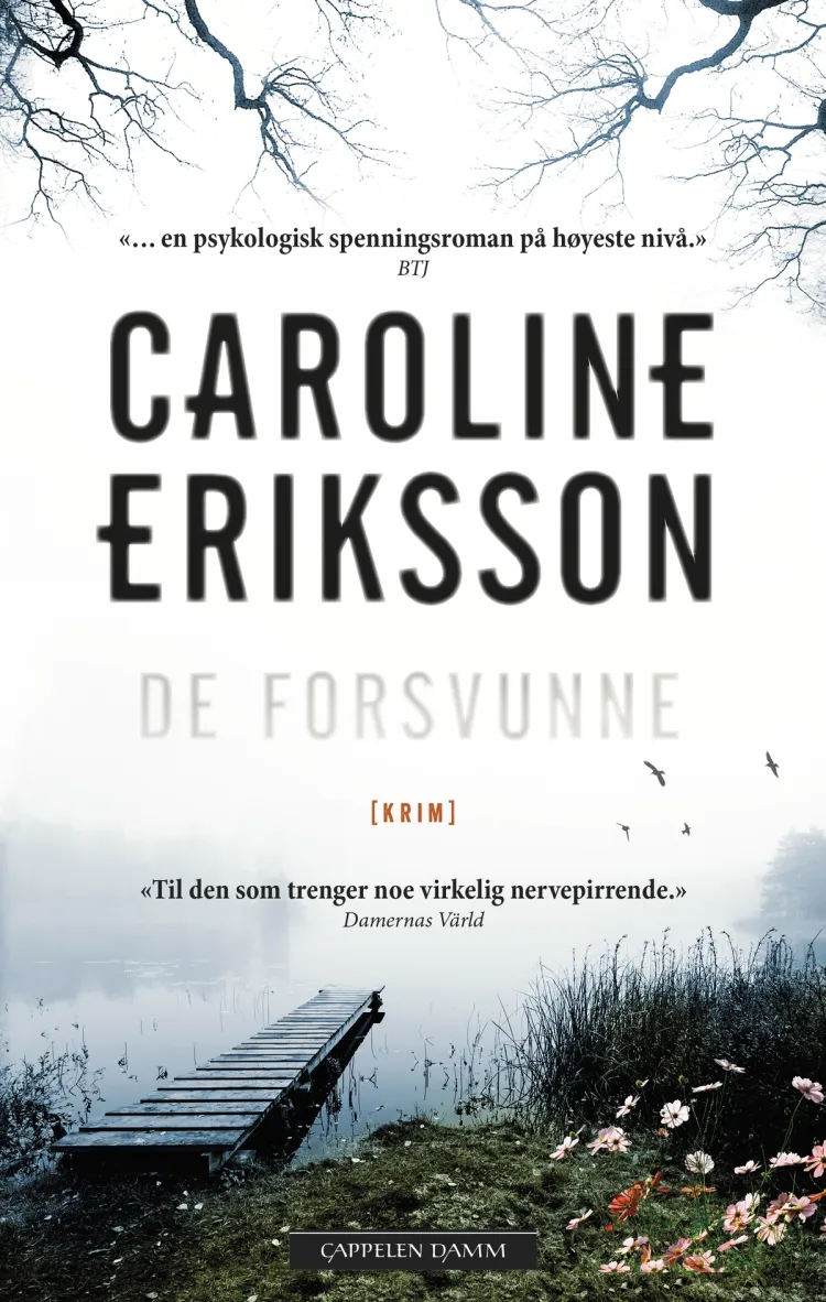 Omslag De forsvunne av Caroline Eriksson (Heftet)