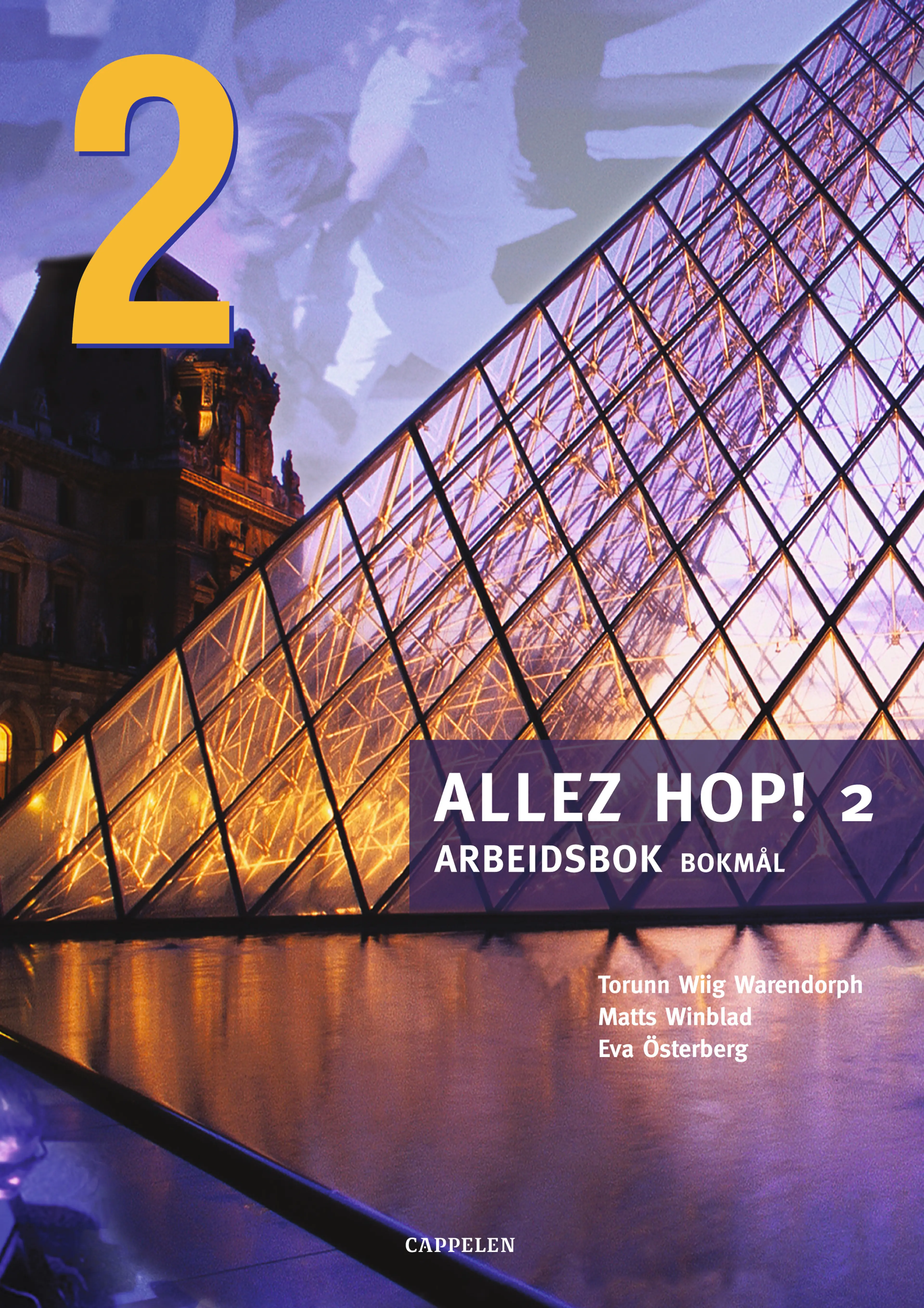 Omslag Allez hop! 2 Arbeidsbok av Torunn Wiig Warendorph, Matts Winblad og Eva Österberg (Heftet)