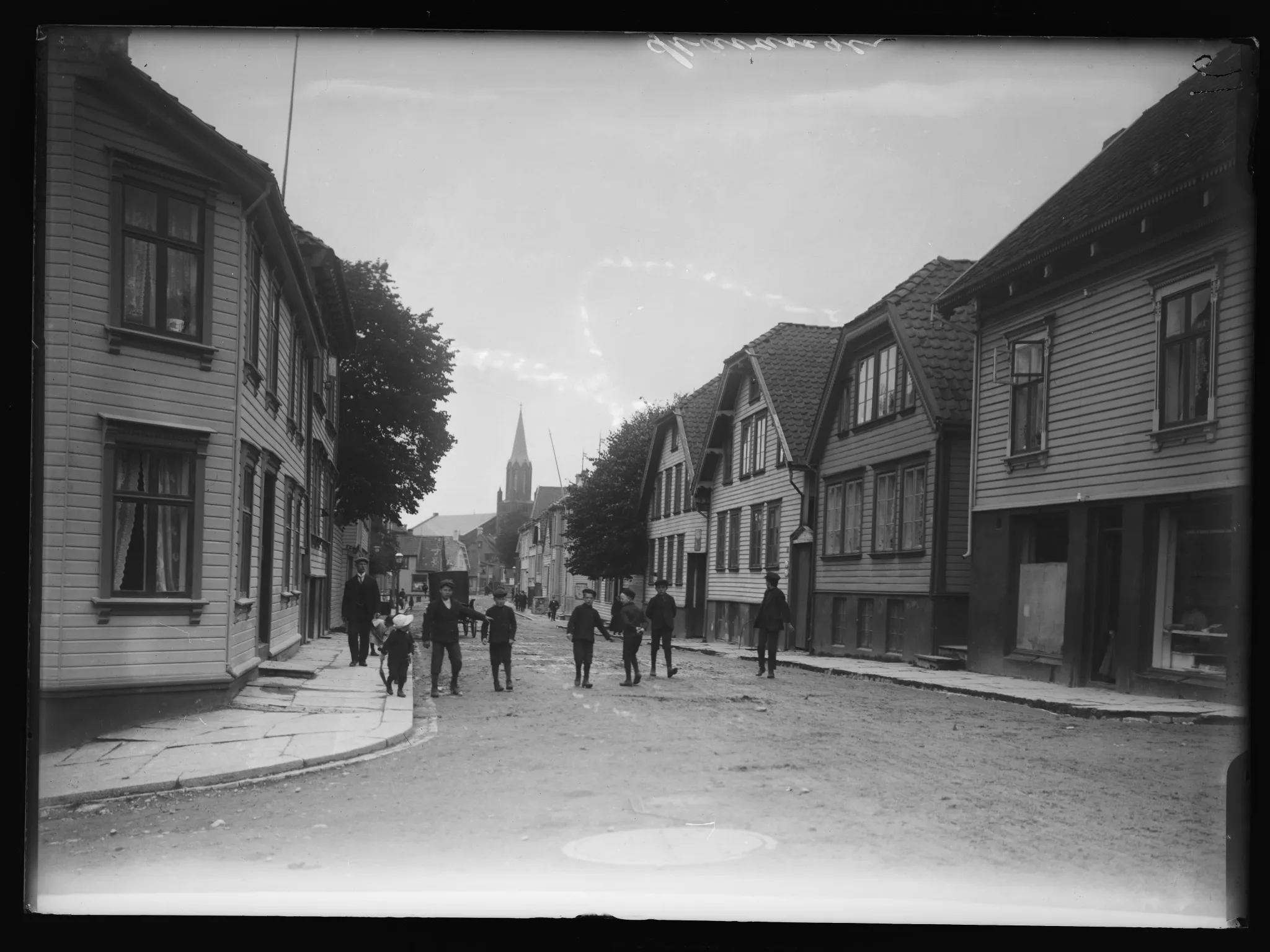 Stavanger, ca. år 1900.