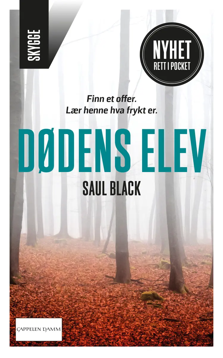 Omslag Dødens elev av Saul Black (Ebok)