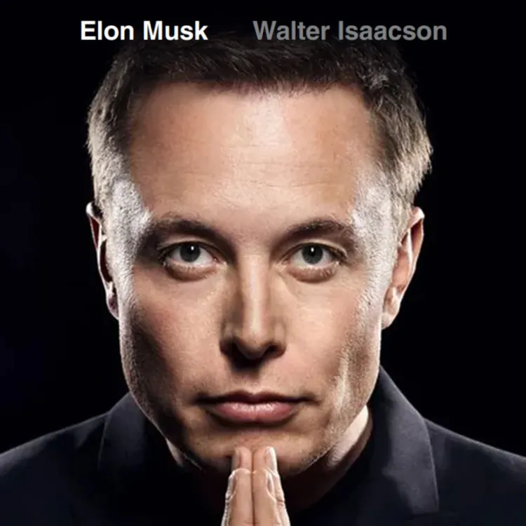 Omslag Elon Musk av Walter Isaacson (Lydbok)
