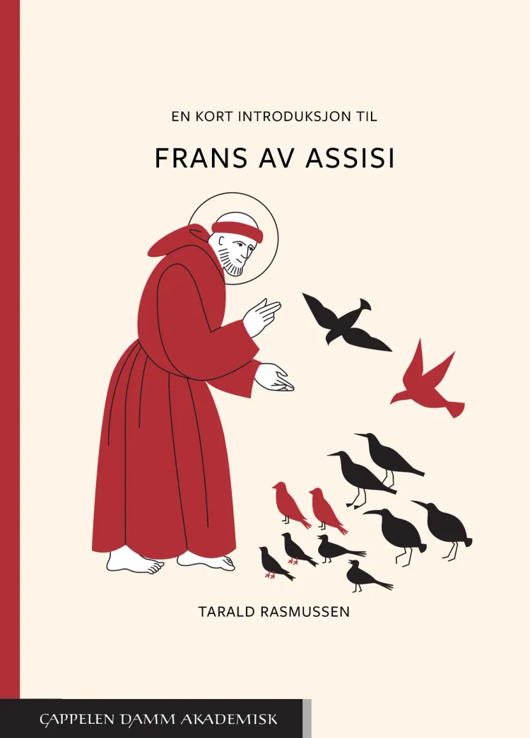 Omslag En kort introduksjon til Frans av Assisi av Tarald Rasmussen (Heftet)