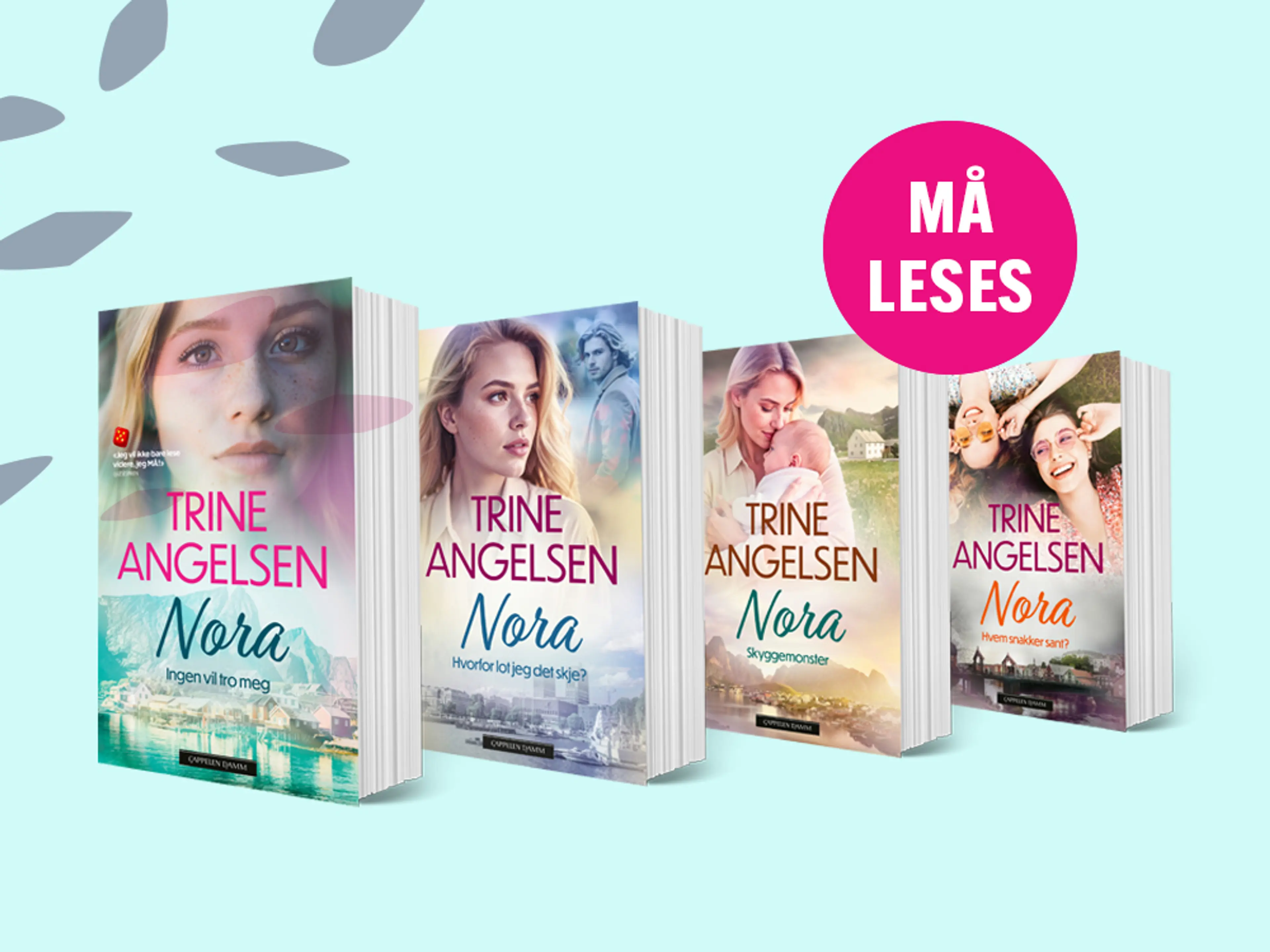 De fire bøkene i serien Nora