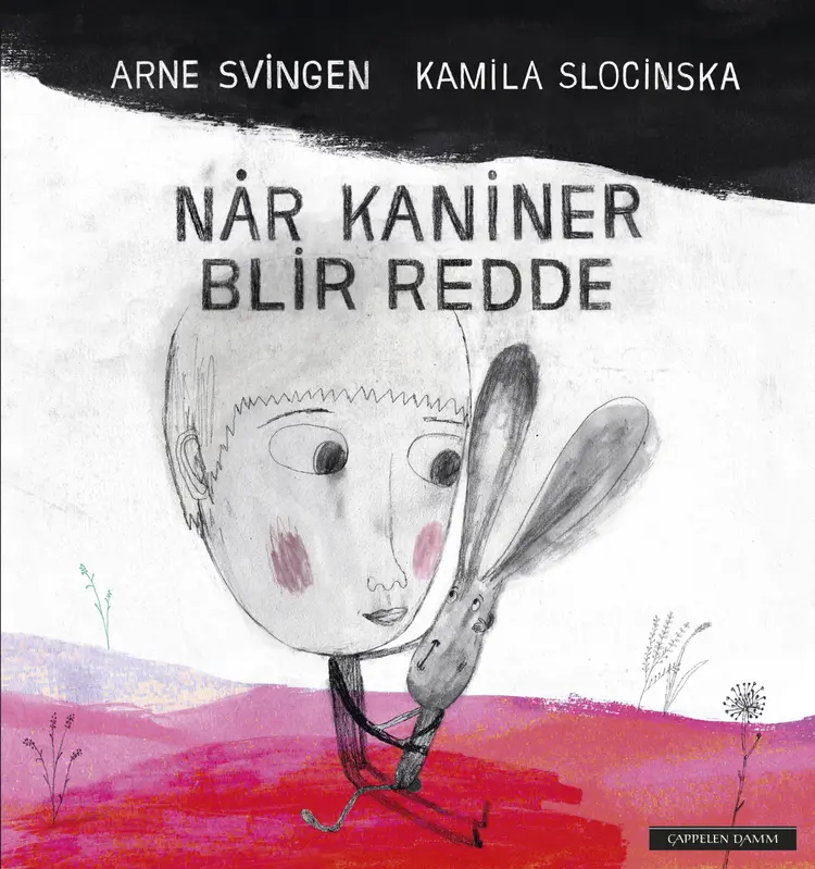 Omslag Når kaniner blir redde av Arne Svingen og Kamila Slocinska (Innbundet)