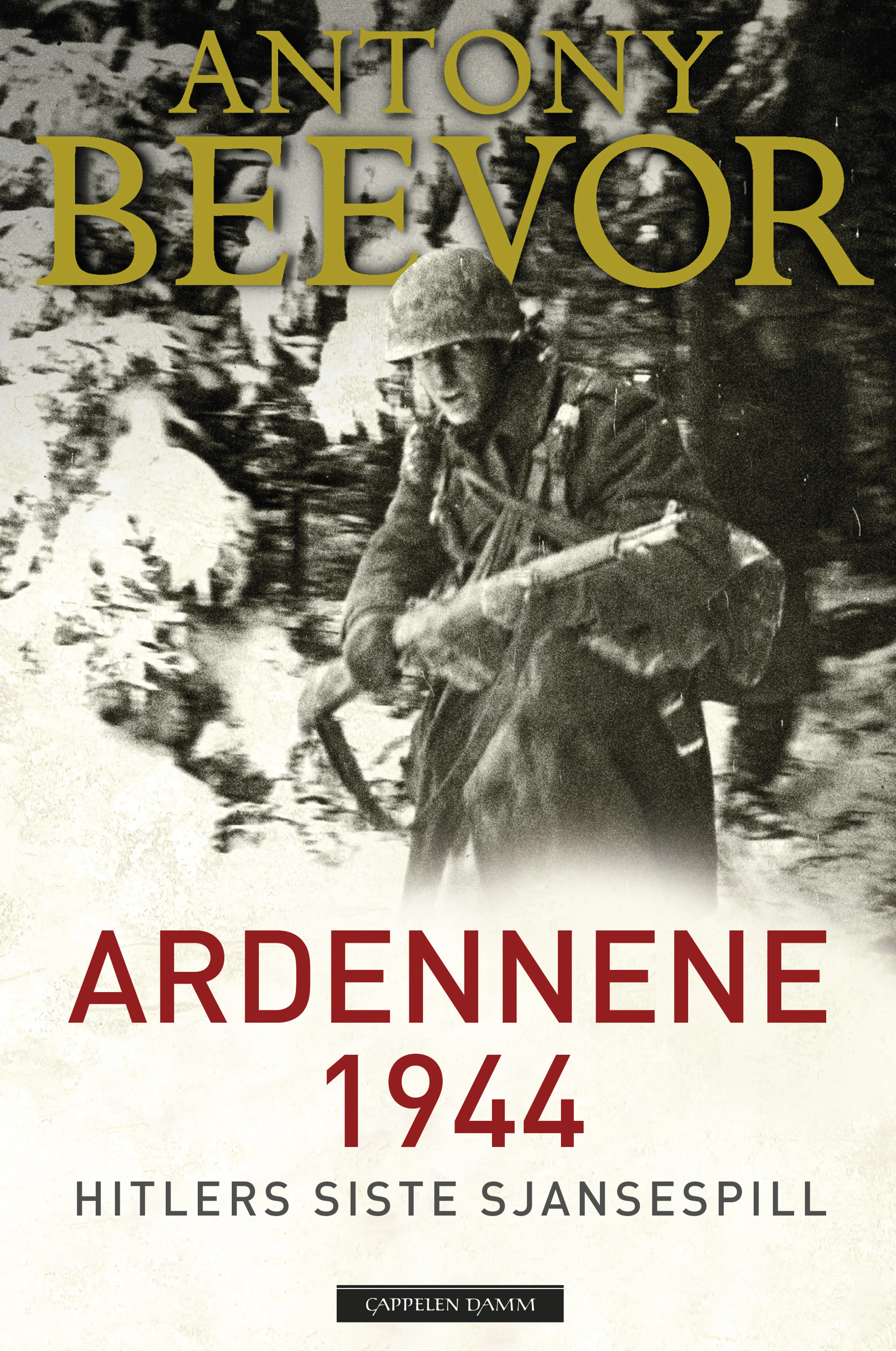 Omslag Ardennene 1944 av Antony Beevor (Innbundet)