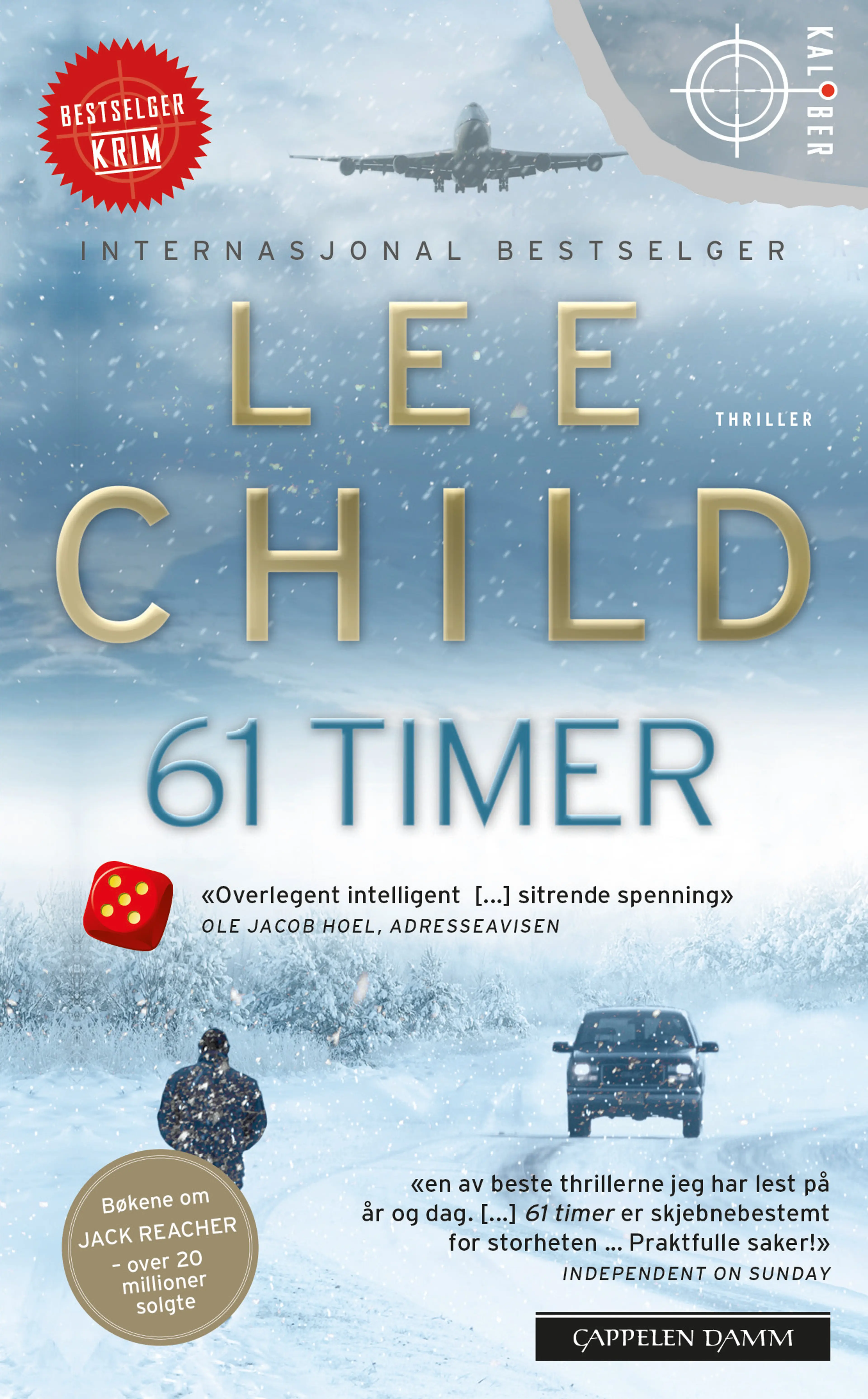 Omslag 61 timer av Lee Child (Heftet)
