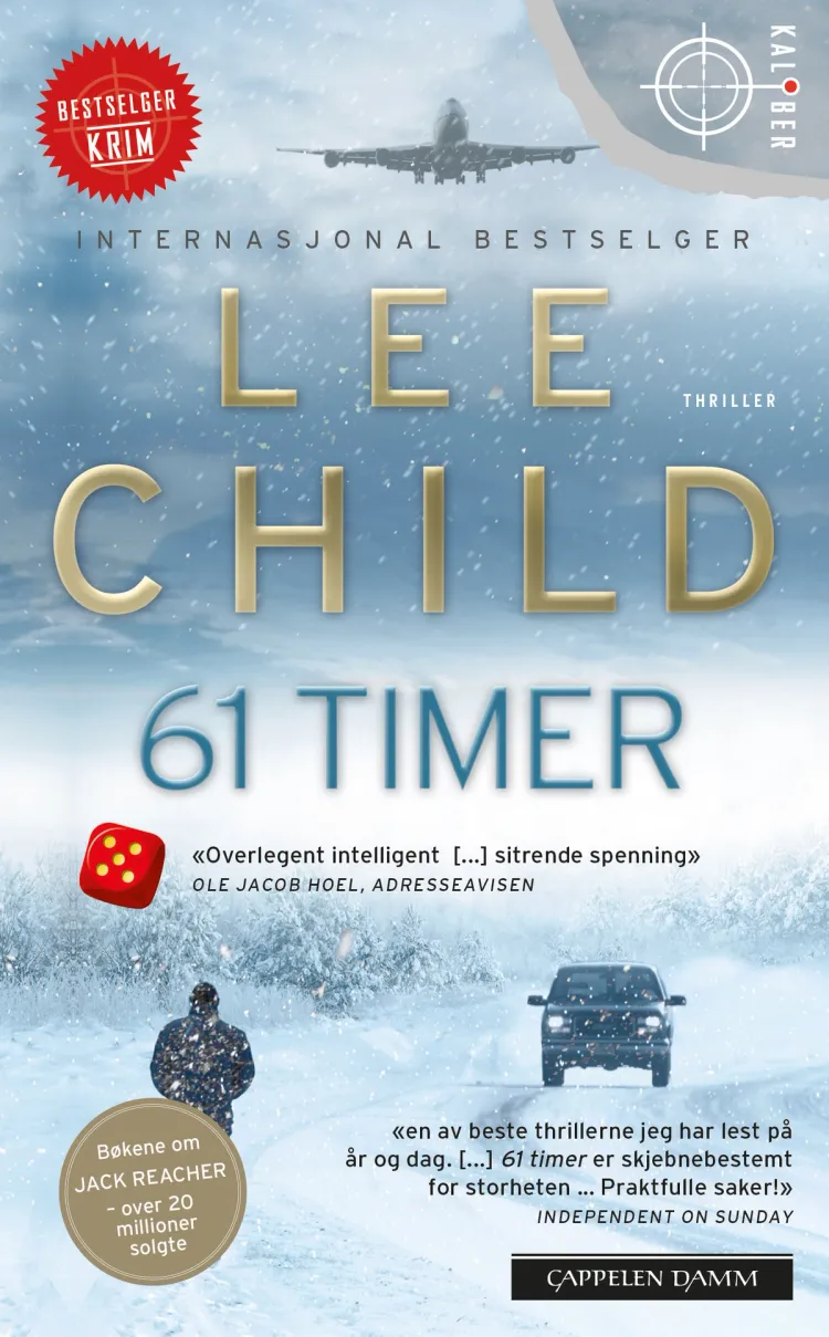 Omslag 61 timer av Lee Child (Heftet)